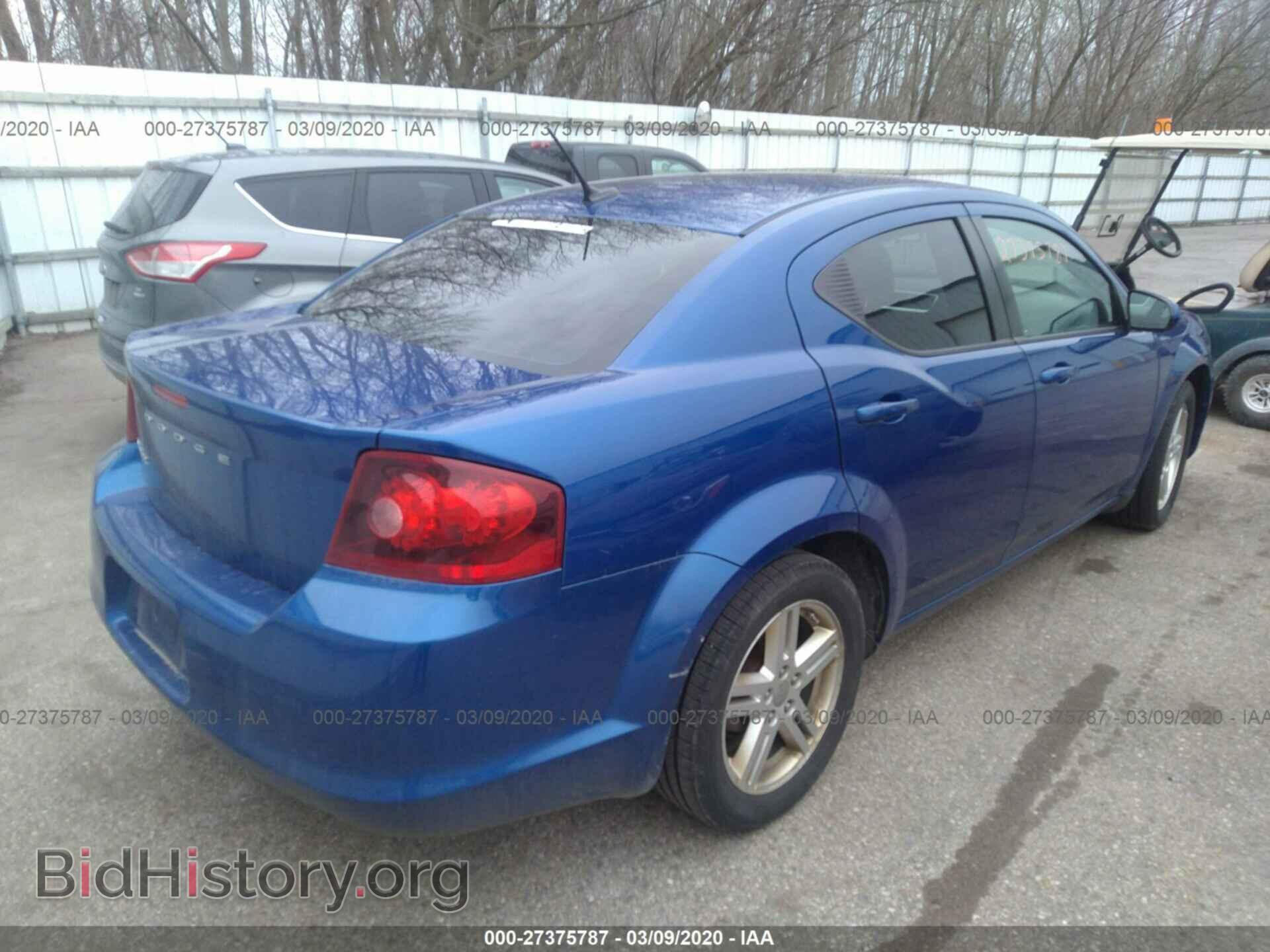 2012 DODGE AVENGER - VIN: 1C3CDZCB9CN182618 - Фото 4