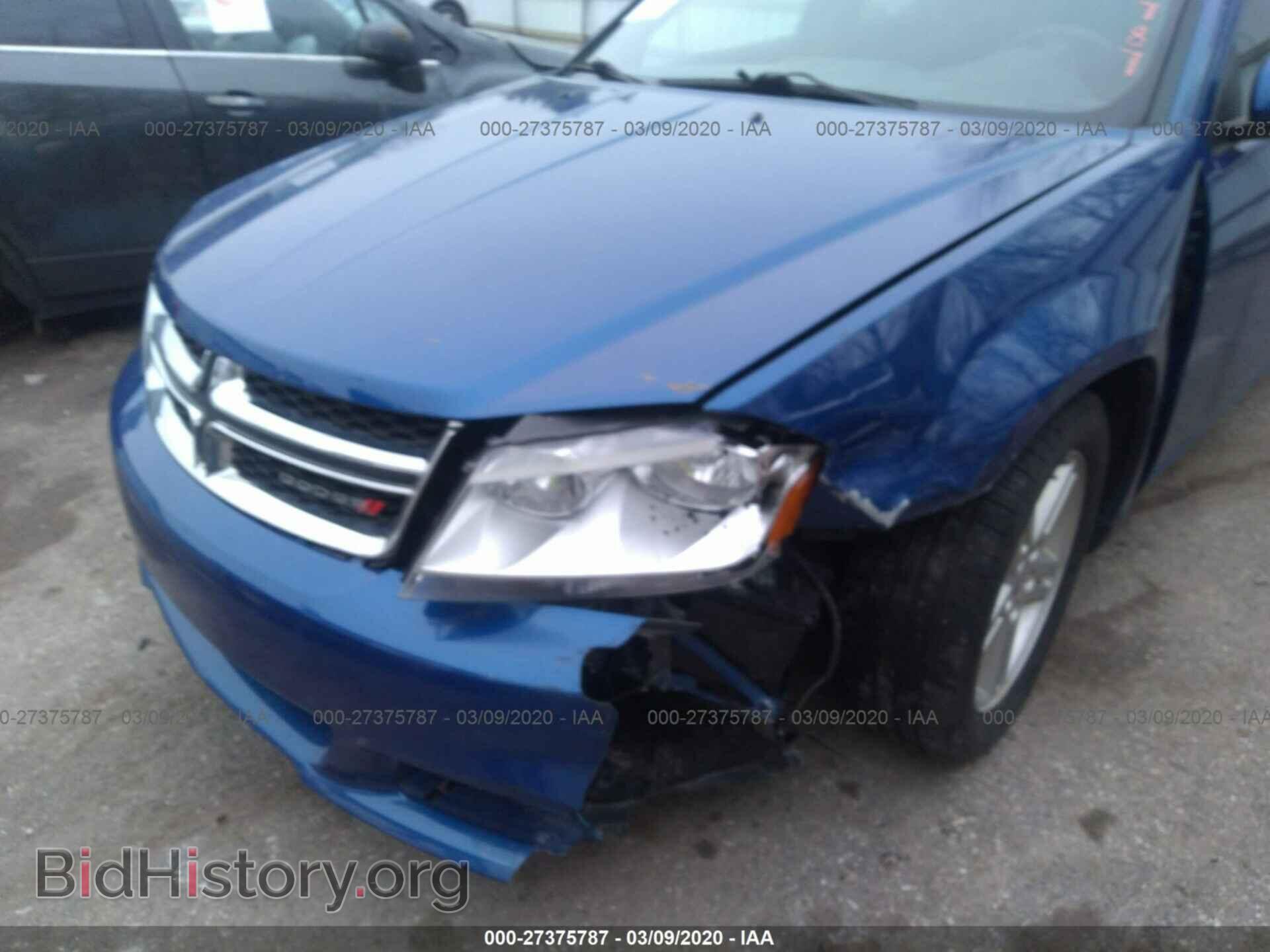 2012 DODGE AVENGER - VIN: 1C3CDZCB9CN182618 - Фото 6