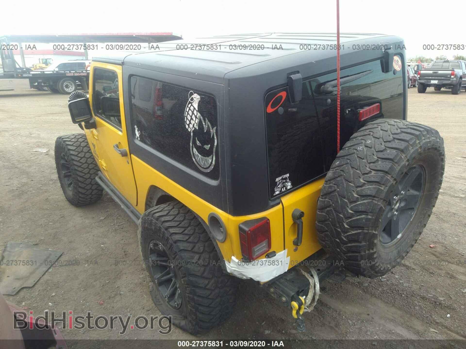2011 JEEP WRANGLER - VIN: 1J4AA2D13BL547372 - Фото 3