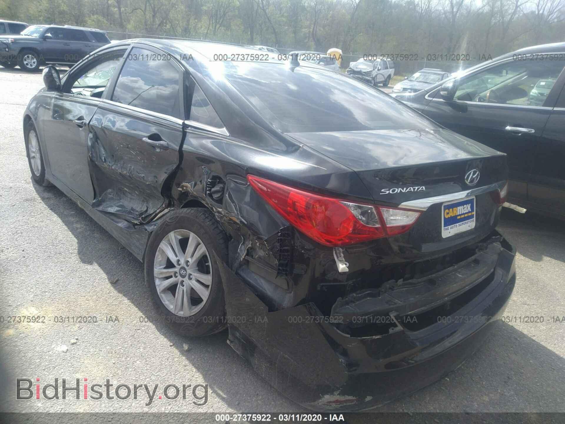 2014 HYUNDAI SONATA - VIN: 5NPEB4AC3EH897776 - Фото 3