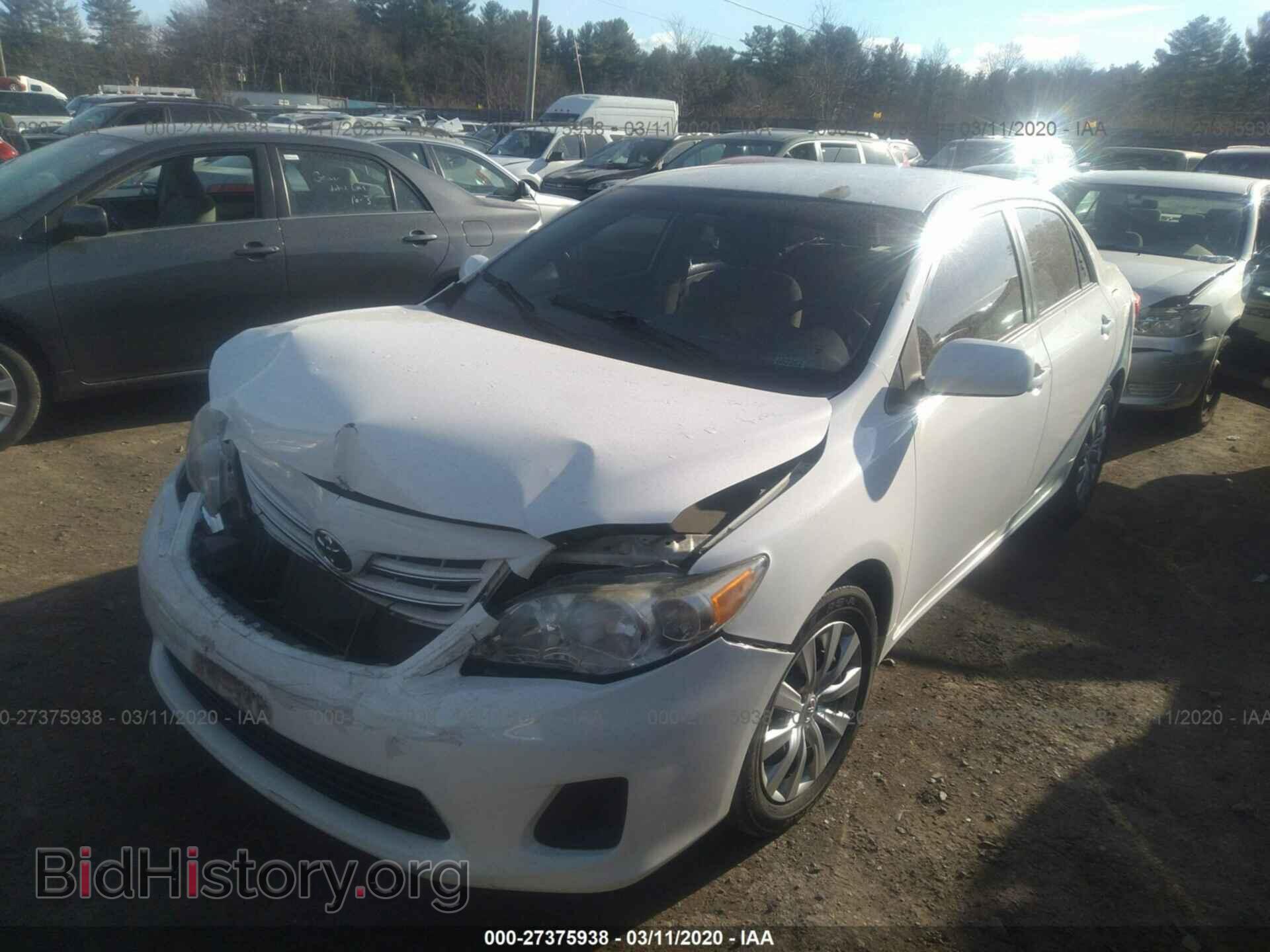 2013 TOYOTA COROLLA - VIN: 5YFBU4EE8DP113165 - Фото 2