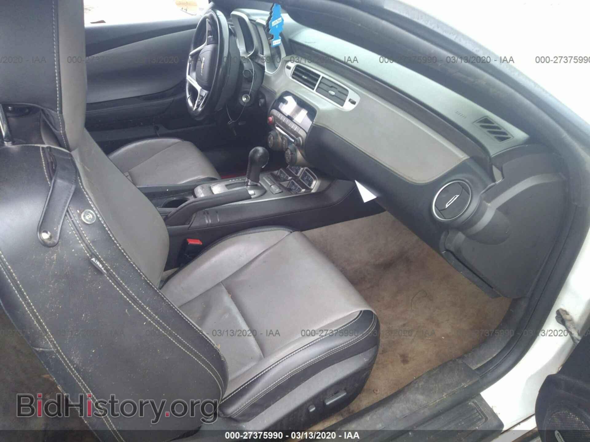 2012 CHEVROLET CAMARO - VIN: 2G1FC3D3XC9203634 - Фото 5