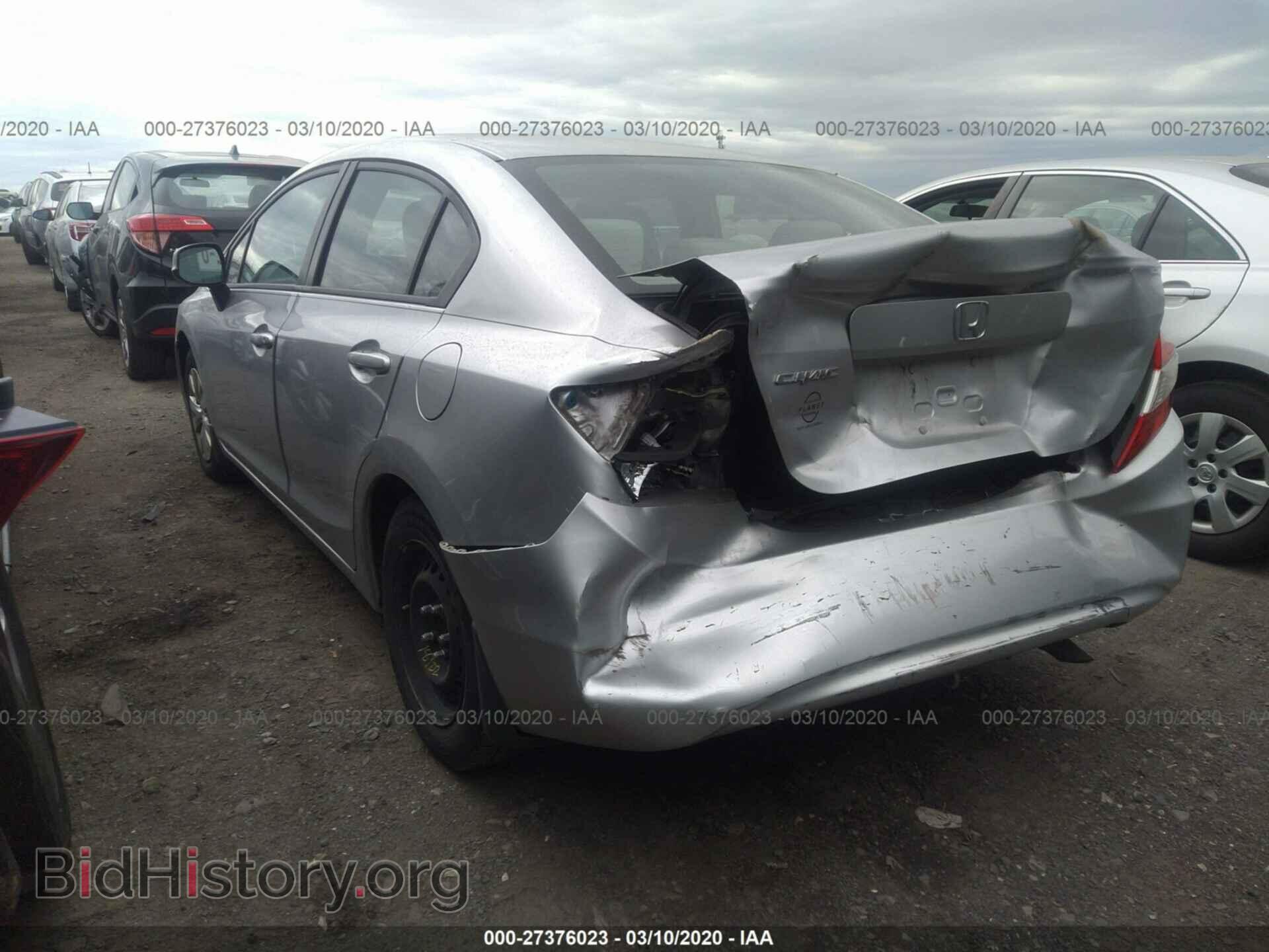 2012 HONDA CIVIC - VIN: 2HGFB2F5XCH302321 - Photo 3