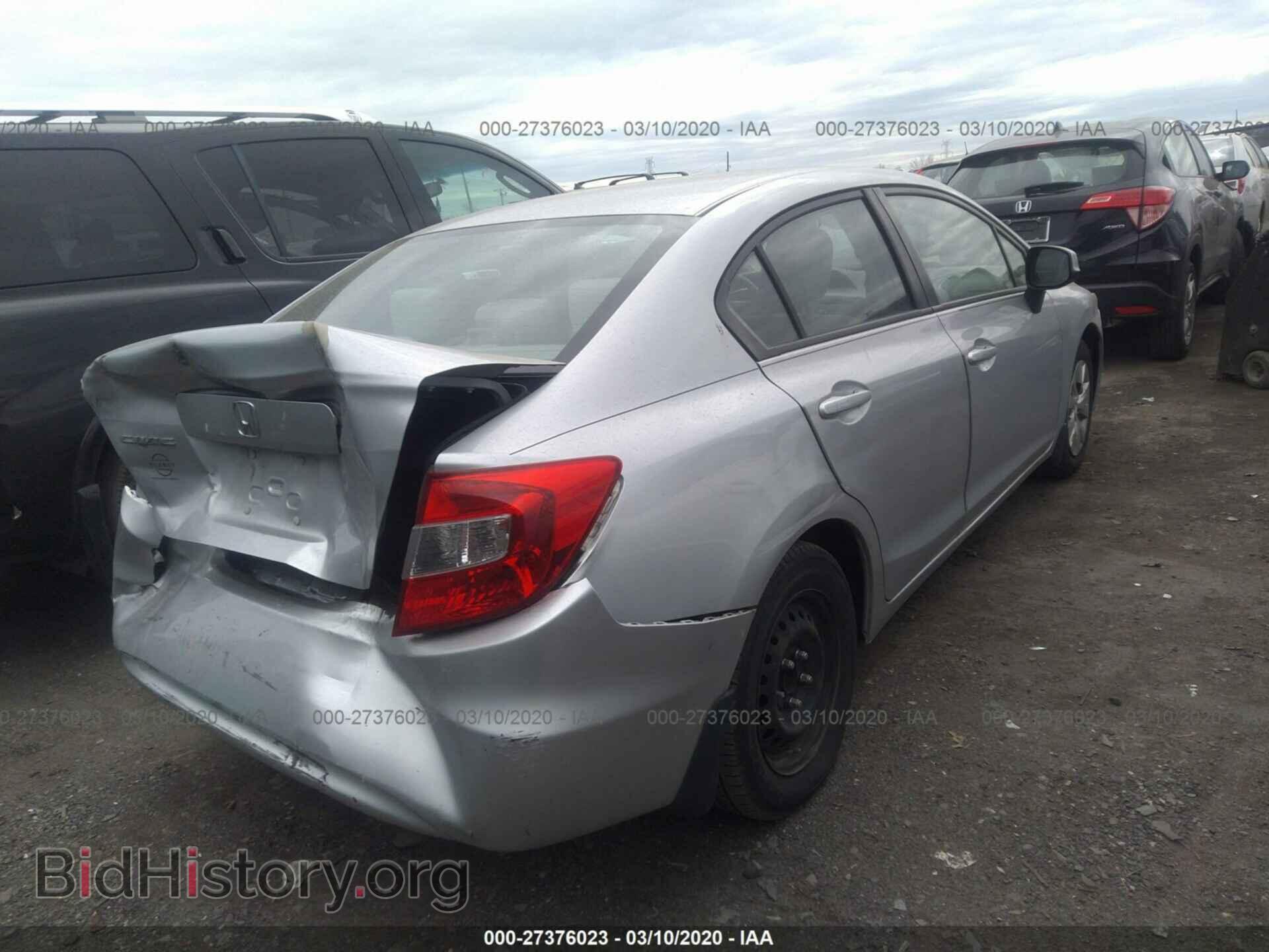 2012 HONDA CIVIC - VIN: 2HGFB2F5XCH302321 - Photo 4