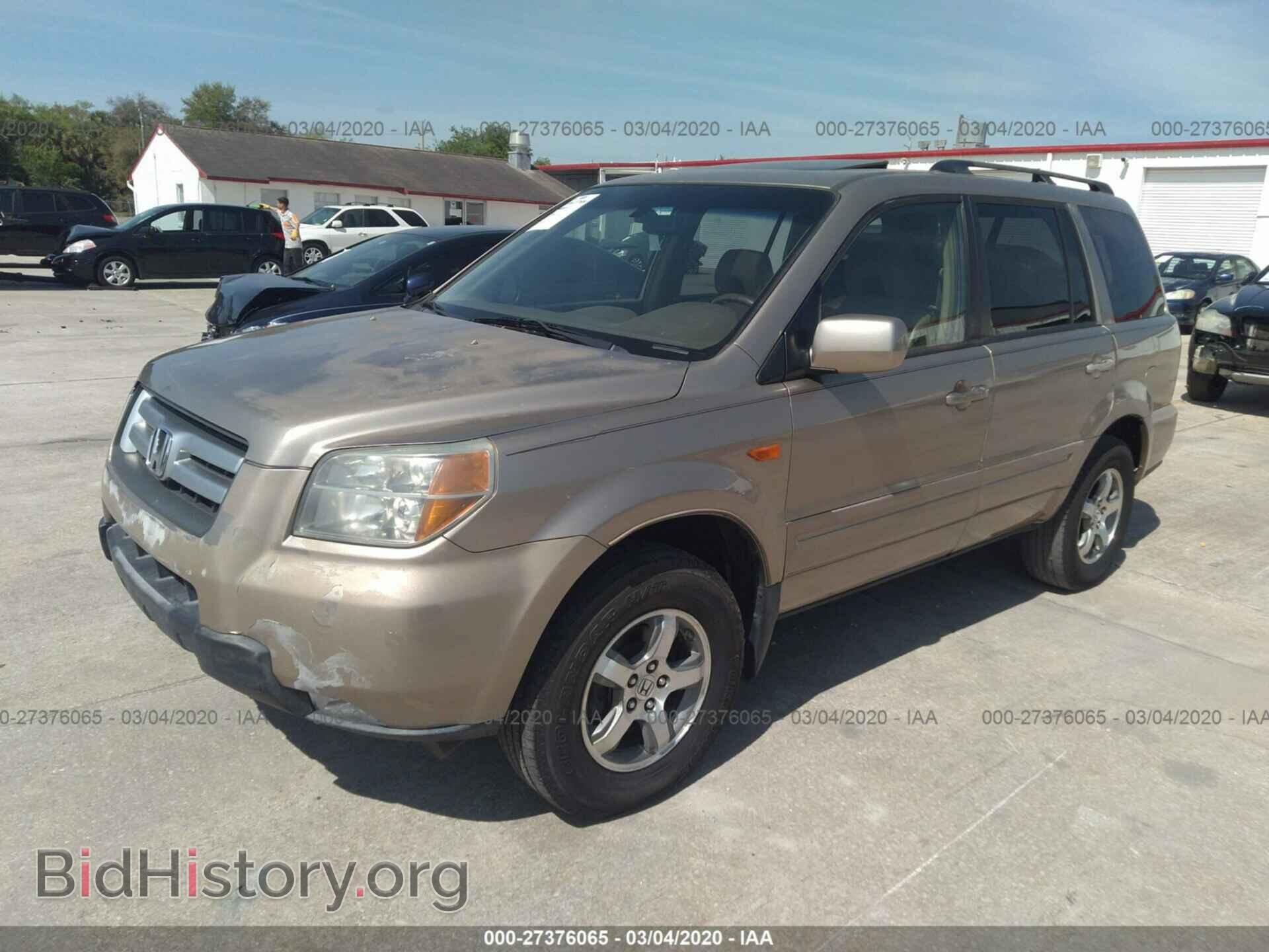 2006 HONDA PILOT - VIN: 5FNYF28506B005383 - Фото 2