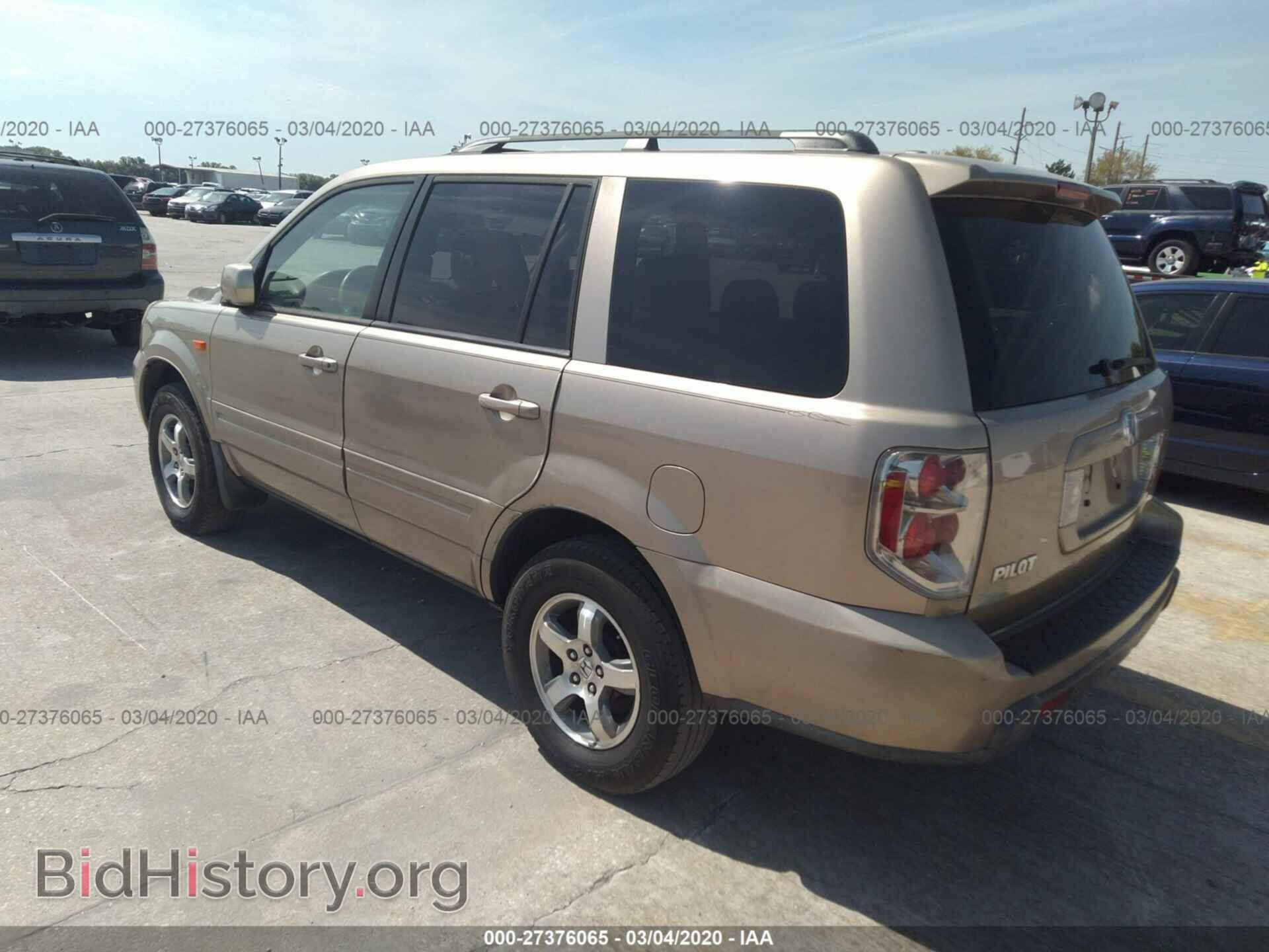 2006 HONDA PILOT - VIN: 5FNYF28506B005383 - Фото 3