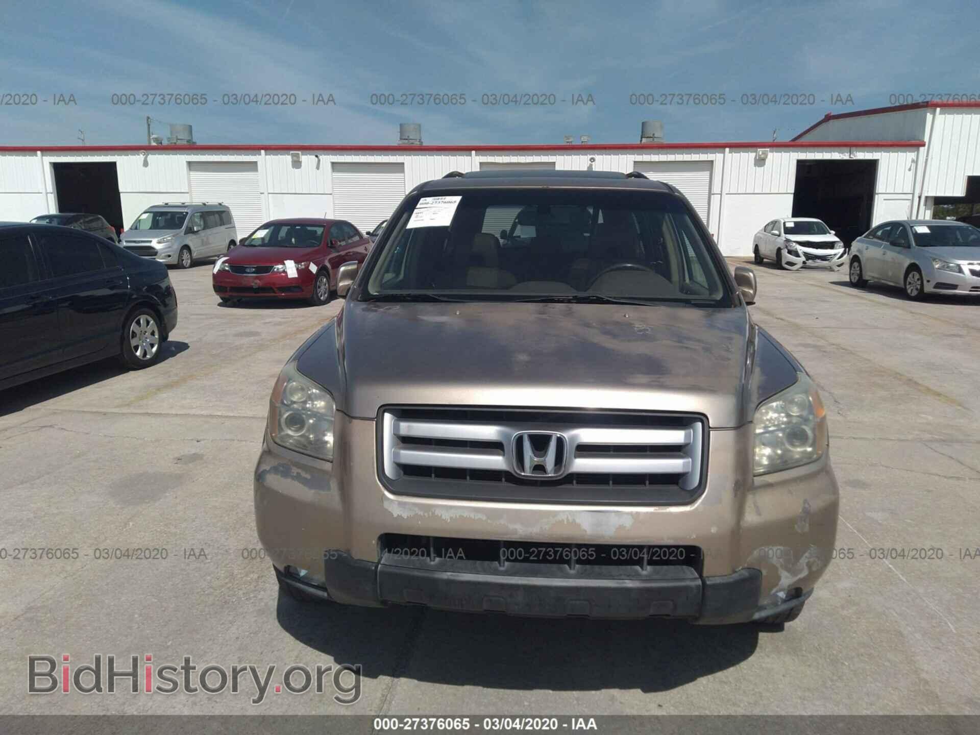 2006 HONDA PILOT - VIN: 5FNYF28506B005383 - Фото 6