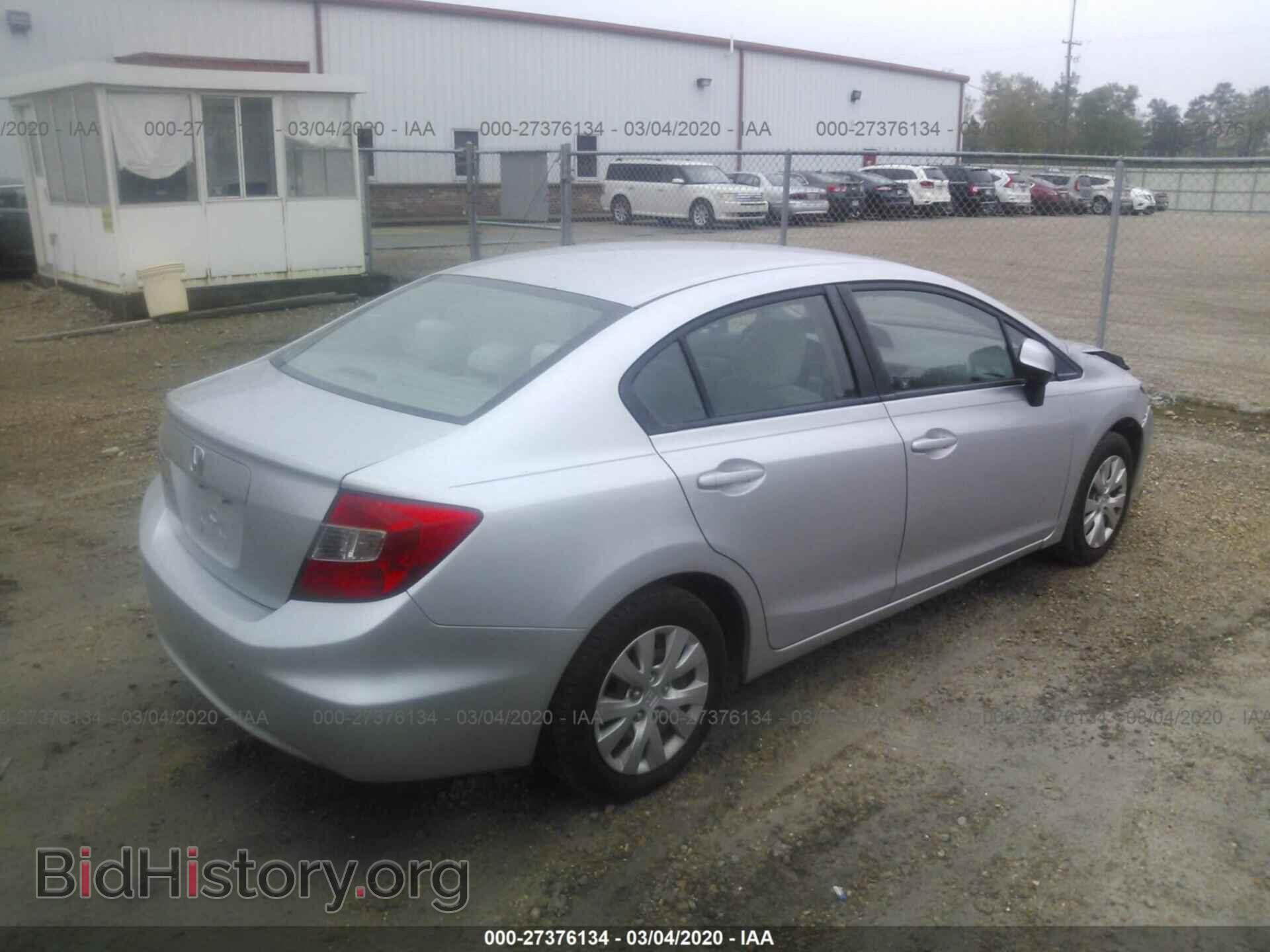 2012 HONDA CIVIC - VIN: 2HGFB2F55CH323478 - Photo 4