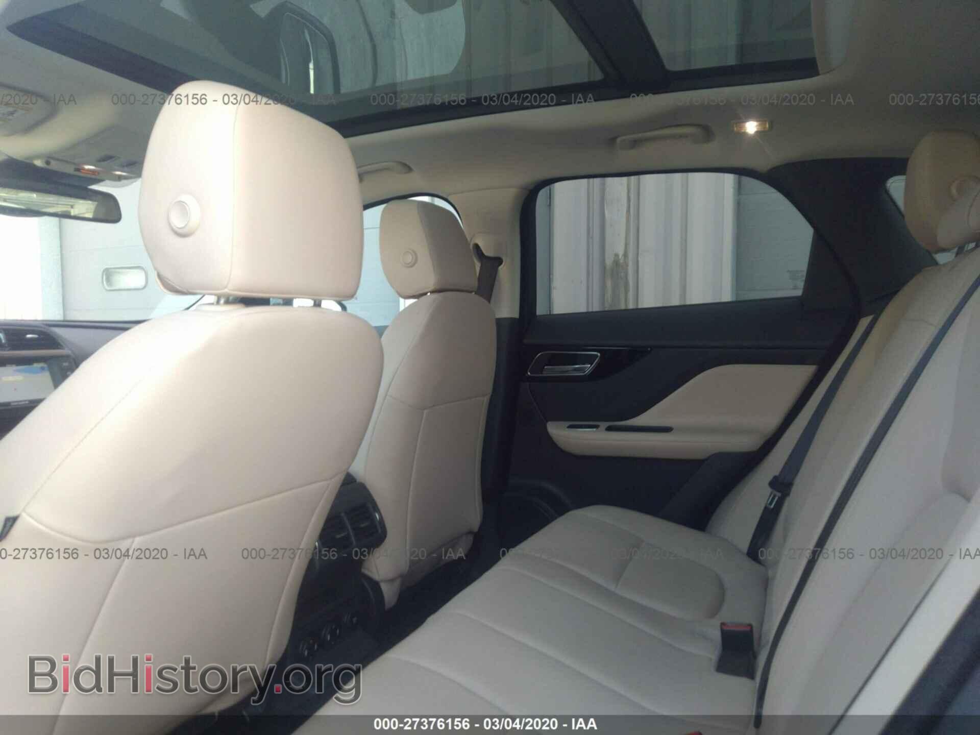 2018 JAGUAR F-PACE - VIN: SADCJ2GX8JA236419 - Фото 8
