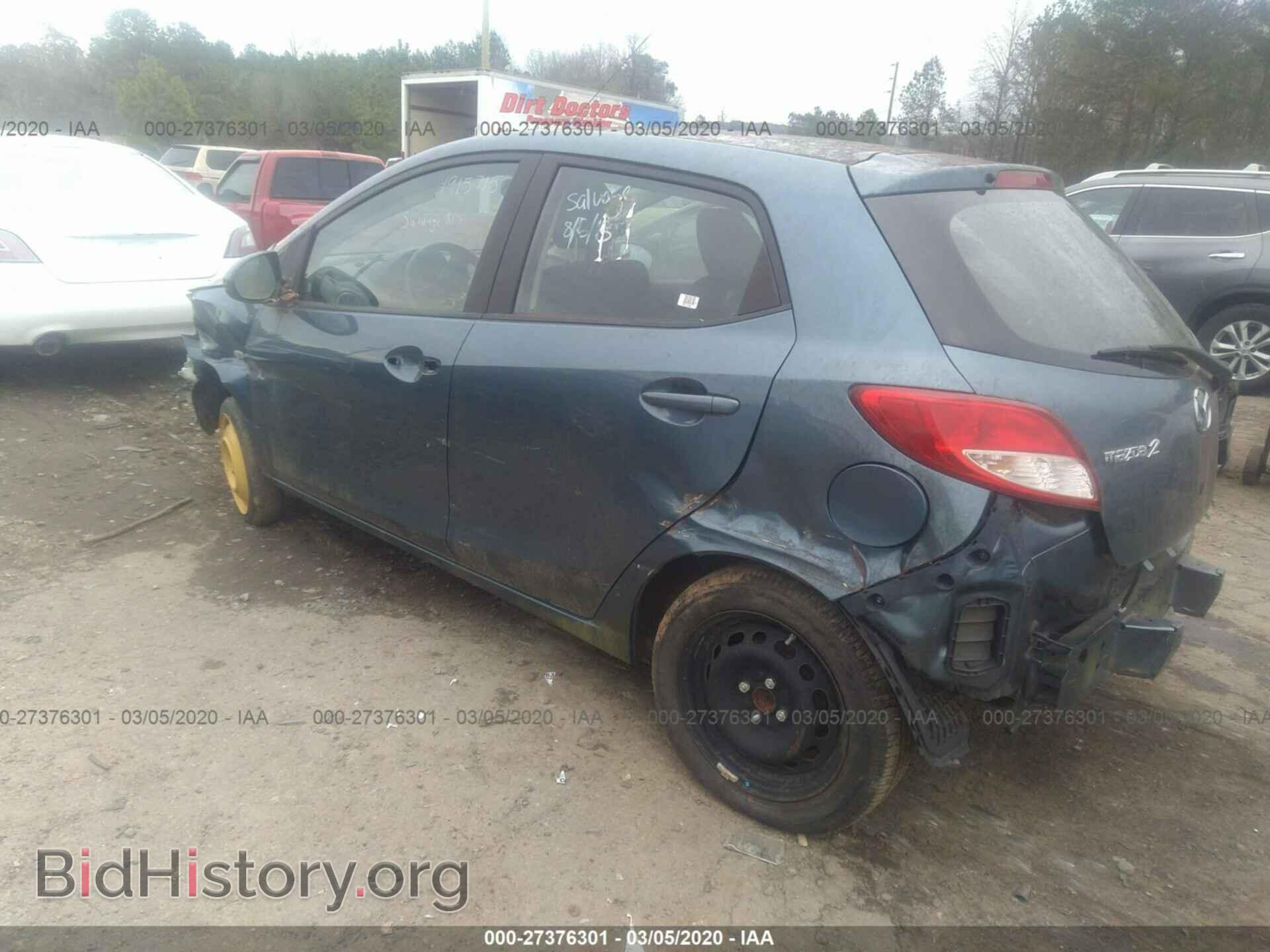 2014 MAZDA MAZDA2 - VIN: JM1DE1KZ8E0181408 - Фото 3