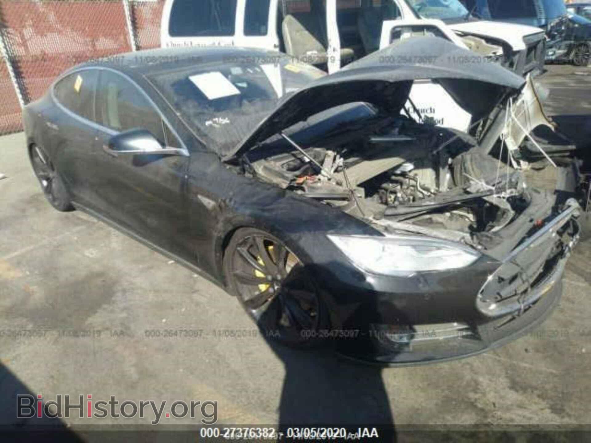 Photo 5YJSA1DP4DFP25742 - TESLA MODEL S 2013
