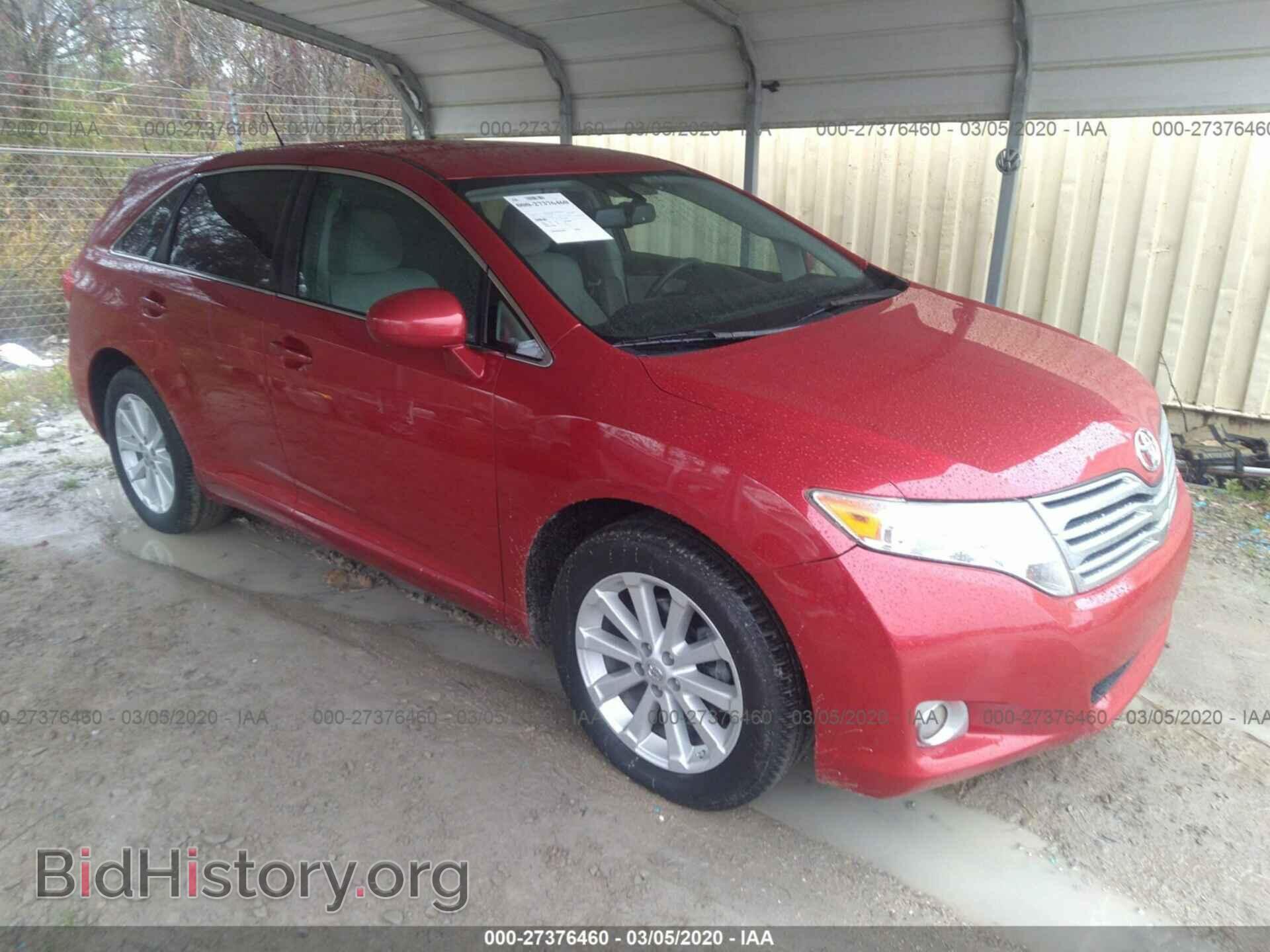 Photo 4T3ZA3BB6CU061261 - TOYOTA VENZA 2012