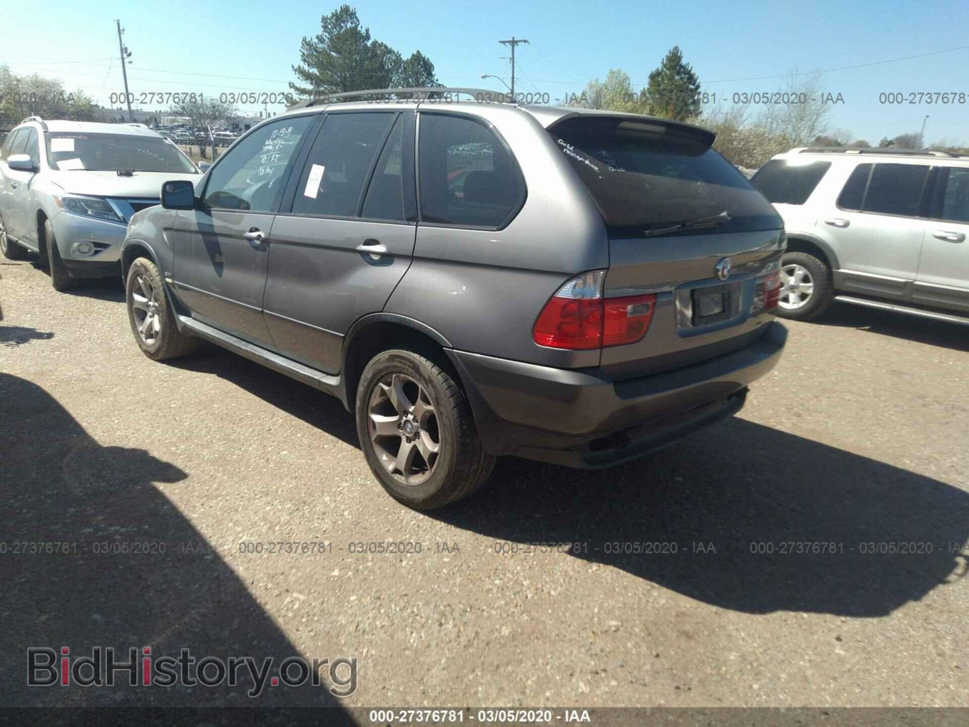 2005 BMW X5 - VIN: 5UXFA13515LY23044 - Фото 3