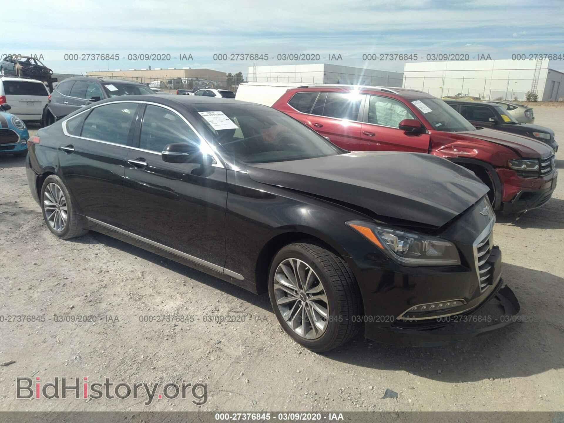 Фотография KMHGN4JEXHU201969 - GENESIS G80 2017