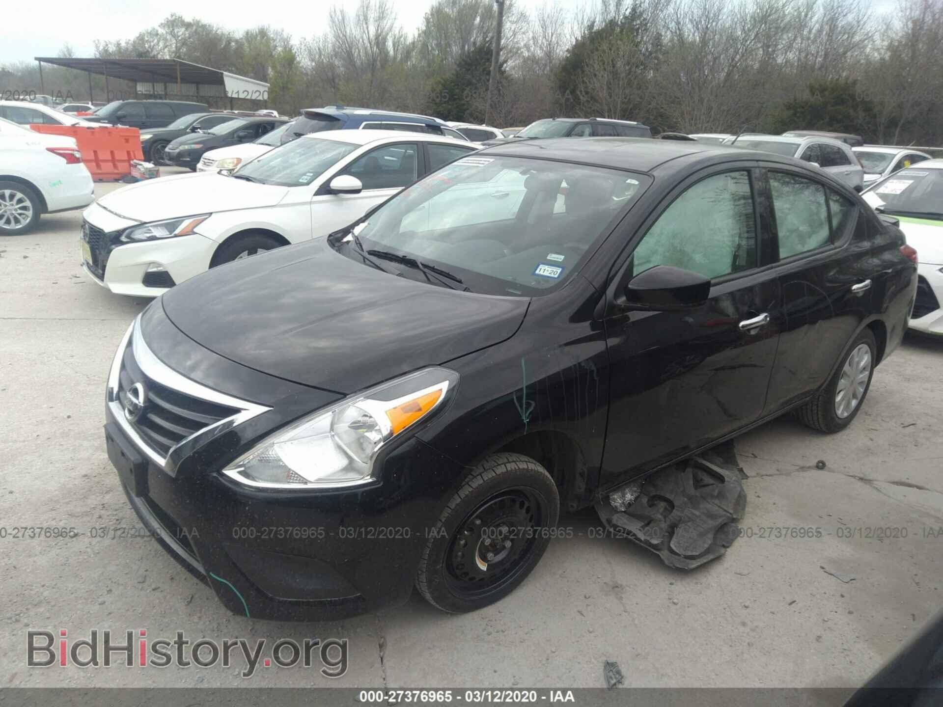 2019 NISSAN VERSA - VIN: 3N1CN7AP3KL835604 - Фото 2