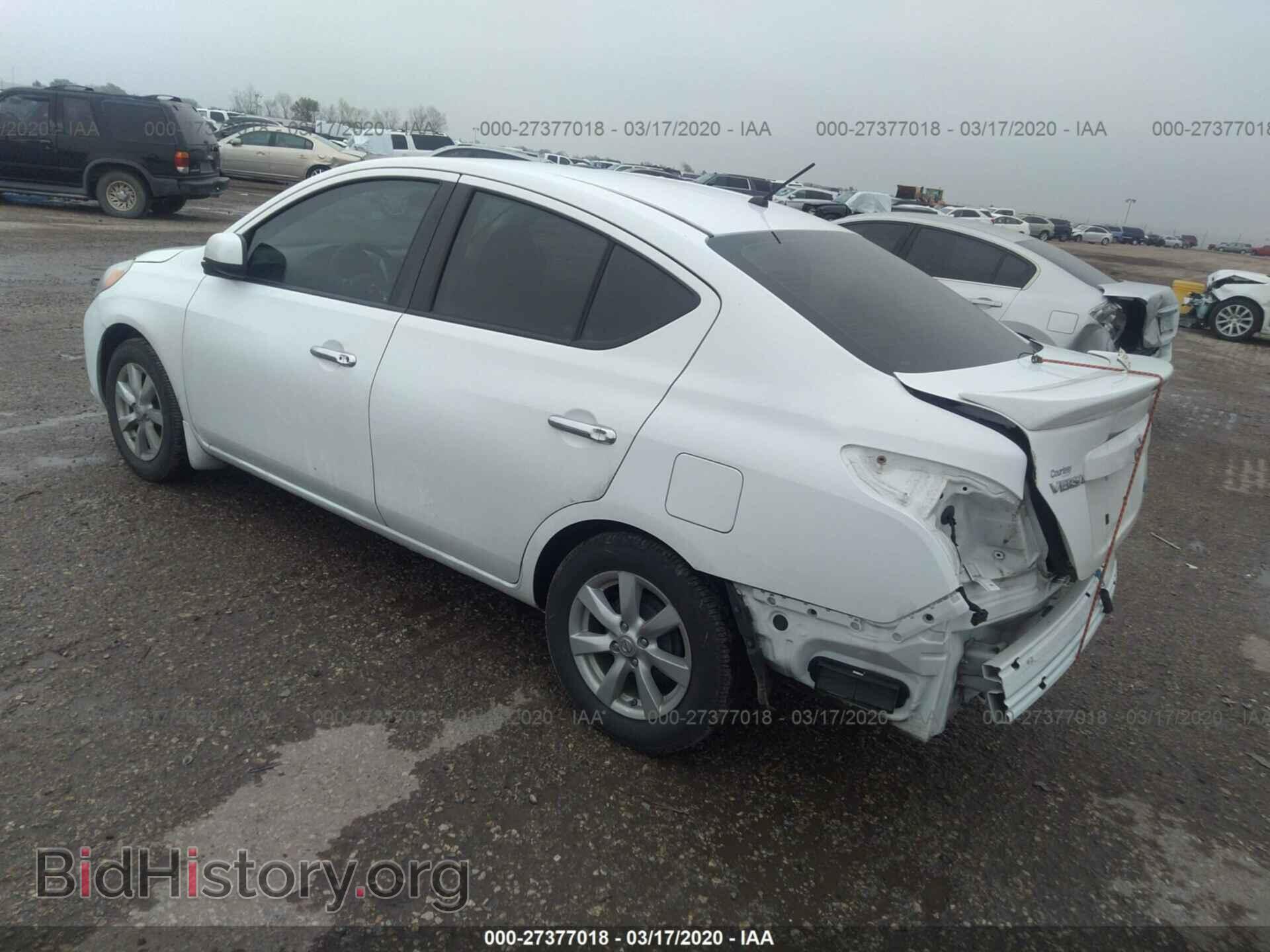 2013 NISSAN VERSA - VIN: 3N1CN7AP1DL854817 - Фото 3