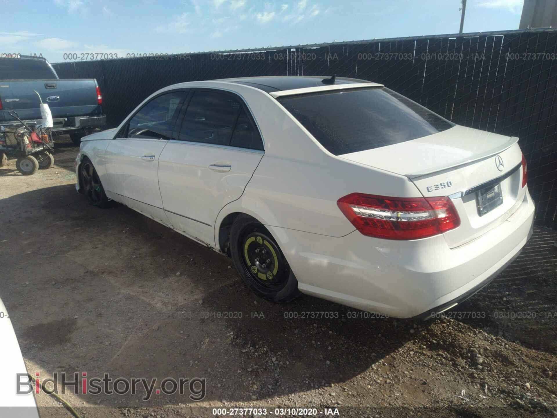 2010 MERCEDES-BENZ E - VIN: WDDHF5GBXAA170664 - Фото 3