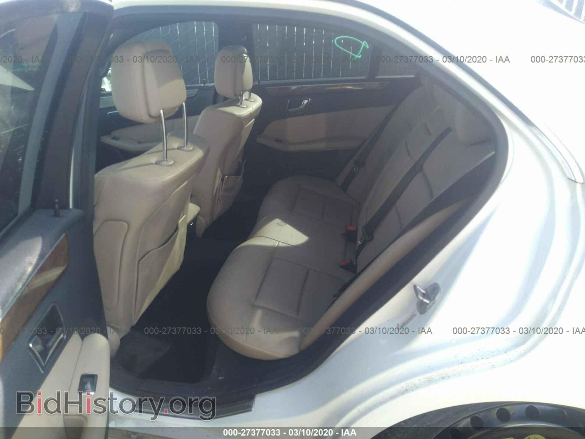 2010 MERCEDES-BENZ E - VIN: WDDHF5GBXAA170664 - Фото 8