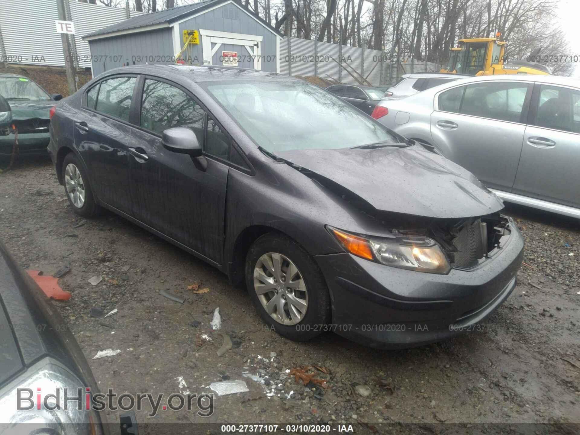 Photo 19XFB2F55CE375400 - HONDA CIVIC 2012