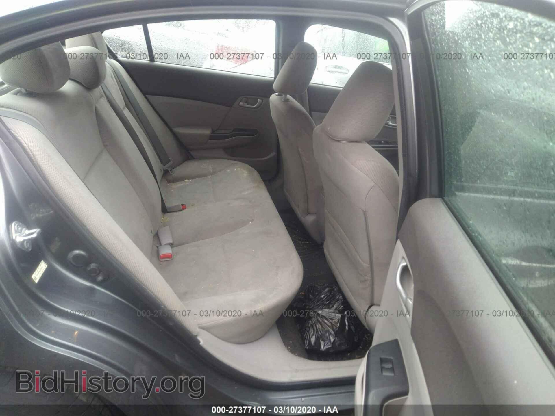 2012 HONDA CIVIC - VIN: 19XFB2F55CE375400 - Фото 8