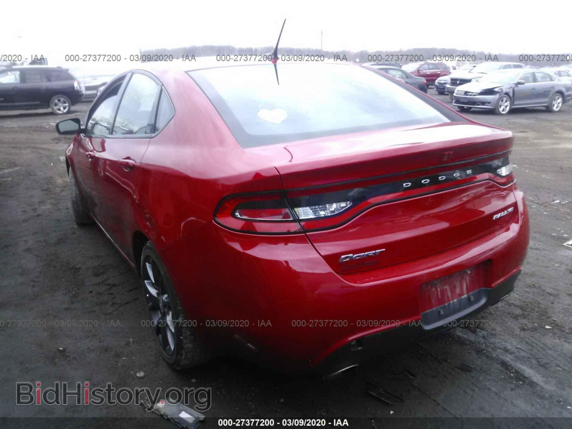 2015 DODGE DART - VIN: 1C3CDFBB0FD404330 - Фото 3