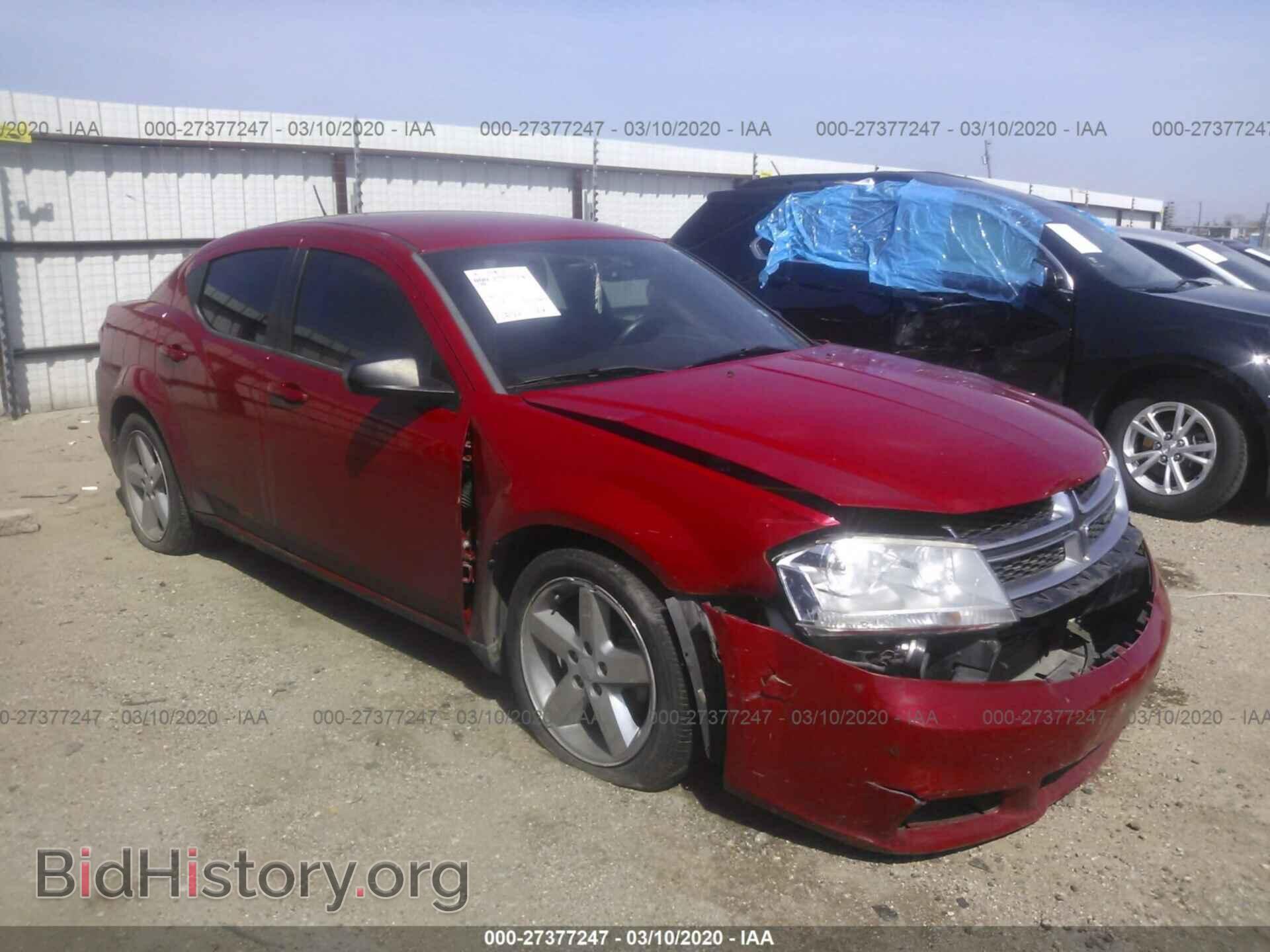 Photo 1C3CDZAG7EN110091 - DODGE AVENGER 2014