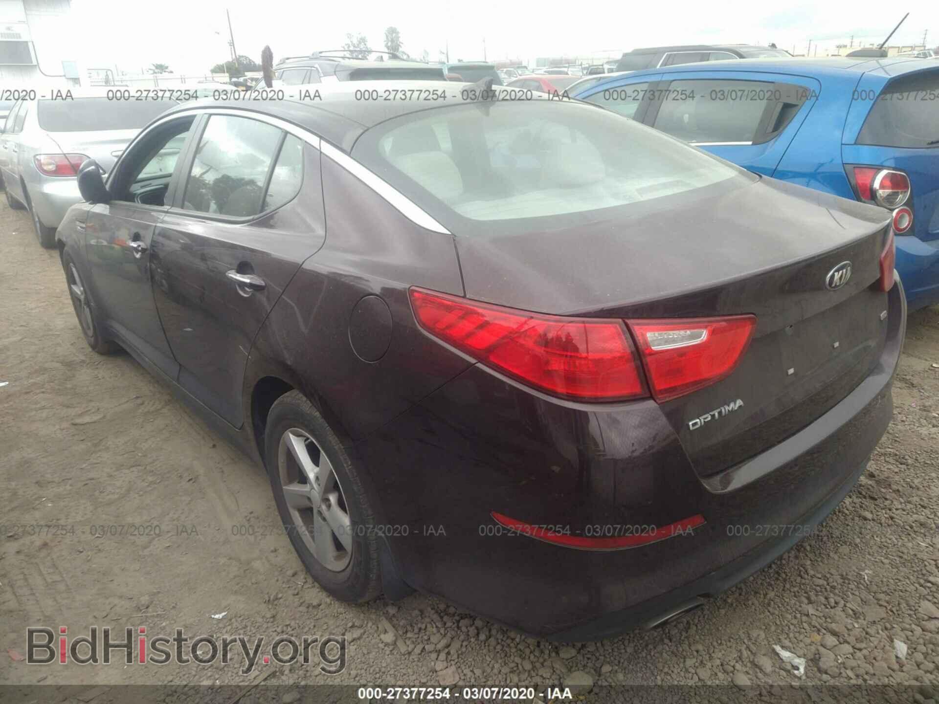 2014 KIA OPTIMA - VIN: 5XXGM4A71EG322089 - Фото 3