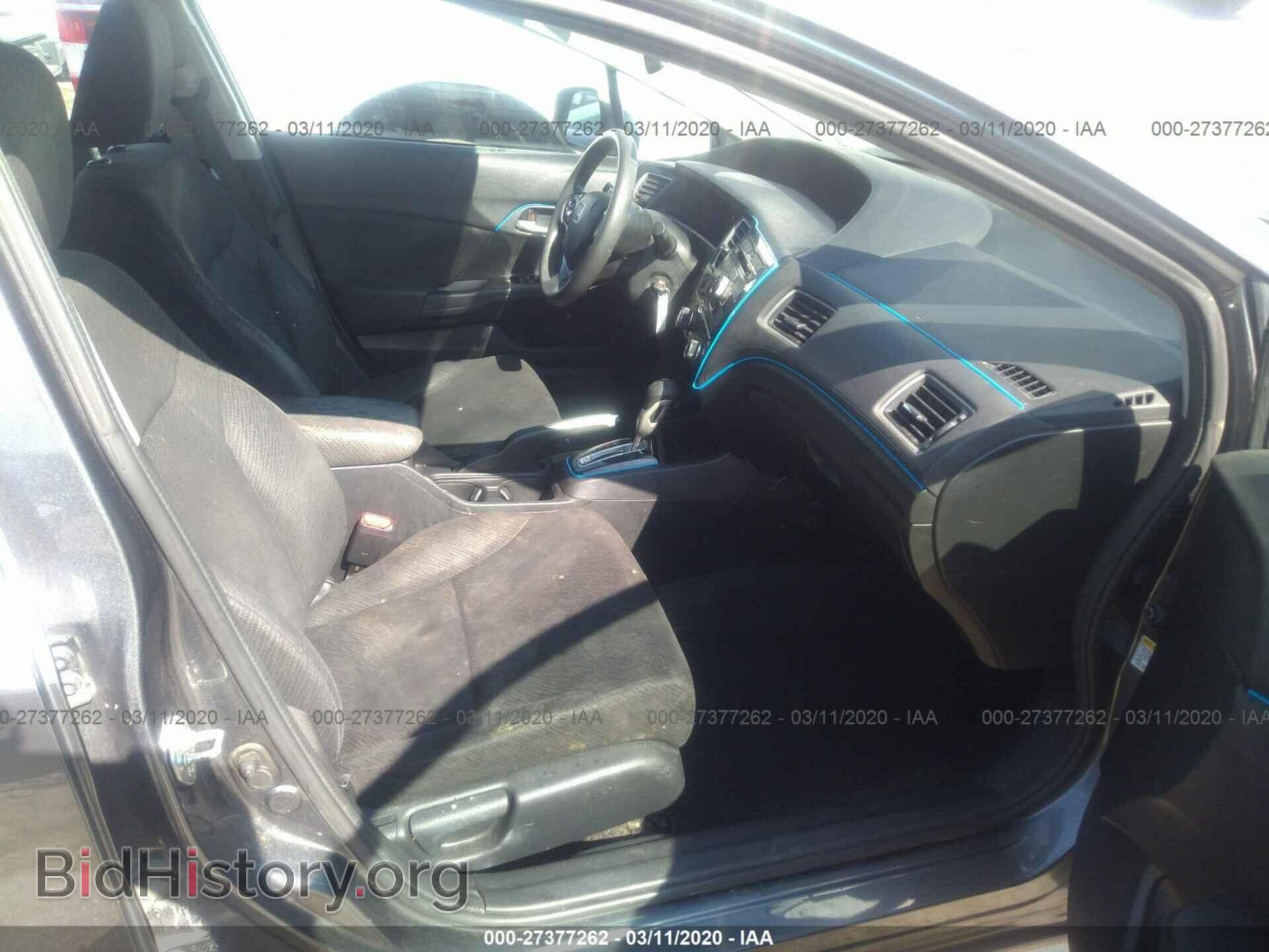 2013 HONDA CIVIC - VIN: 19XFB2F5XDE012754 - Фото 5
