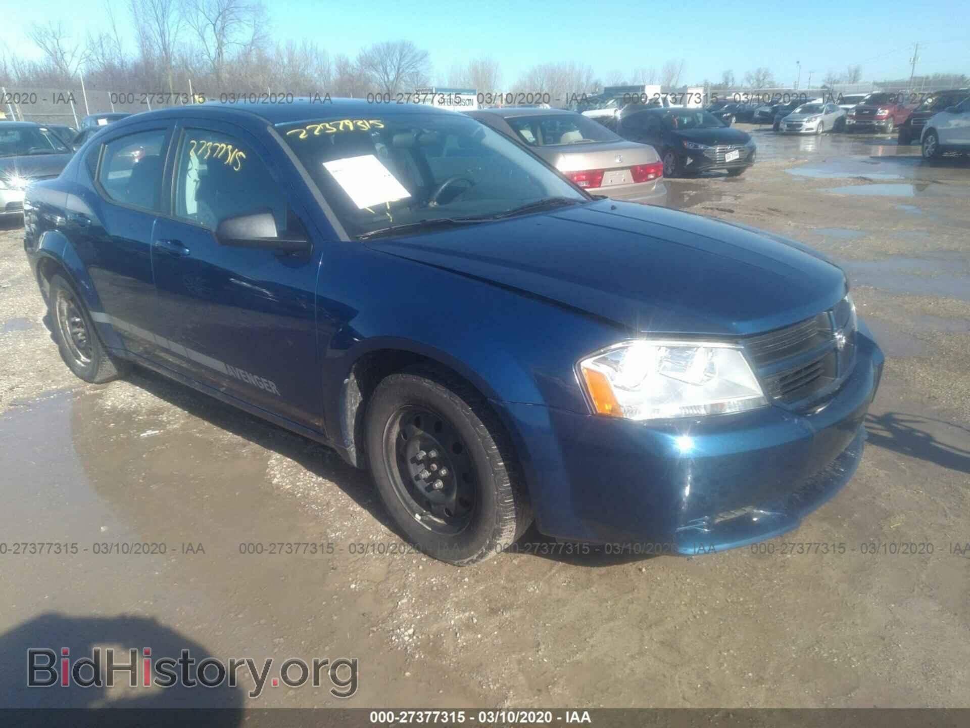 Фотография 1B3CC4FB6AN158076 - DODGE AVENGER 2010