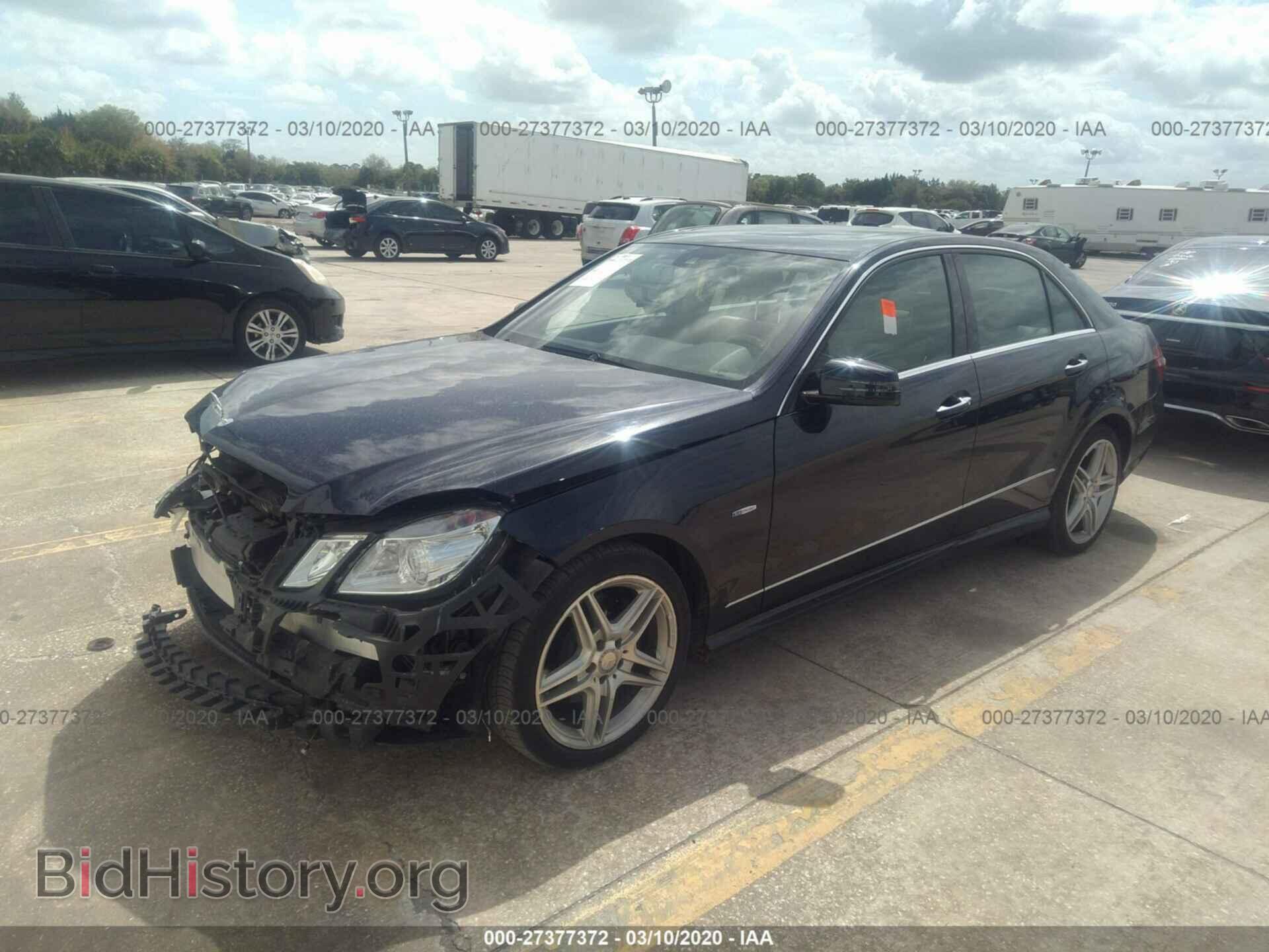 2012 MERCEDES-BENZ E - VIN: WDDHF5KB1CA519947 - Фото 2