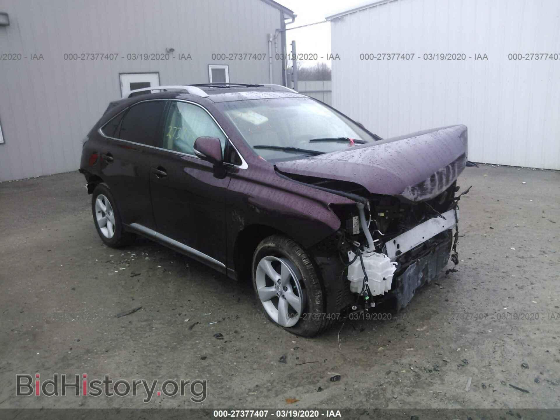 Photo 2T2BK1BA8FC267444 - LEXUS RX 2015