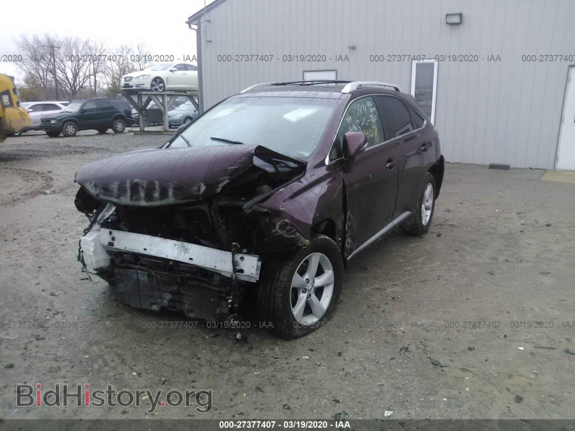 2015 LEXUS RX - VIN: 2T2BK1BA8FC267444 - Фото 2