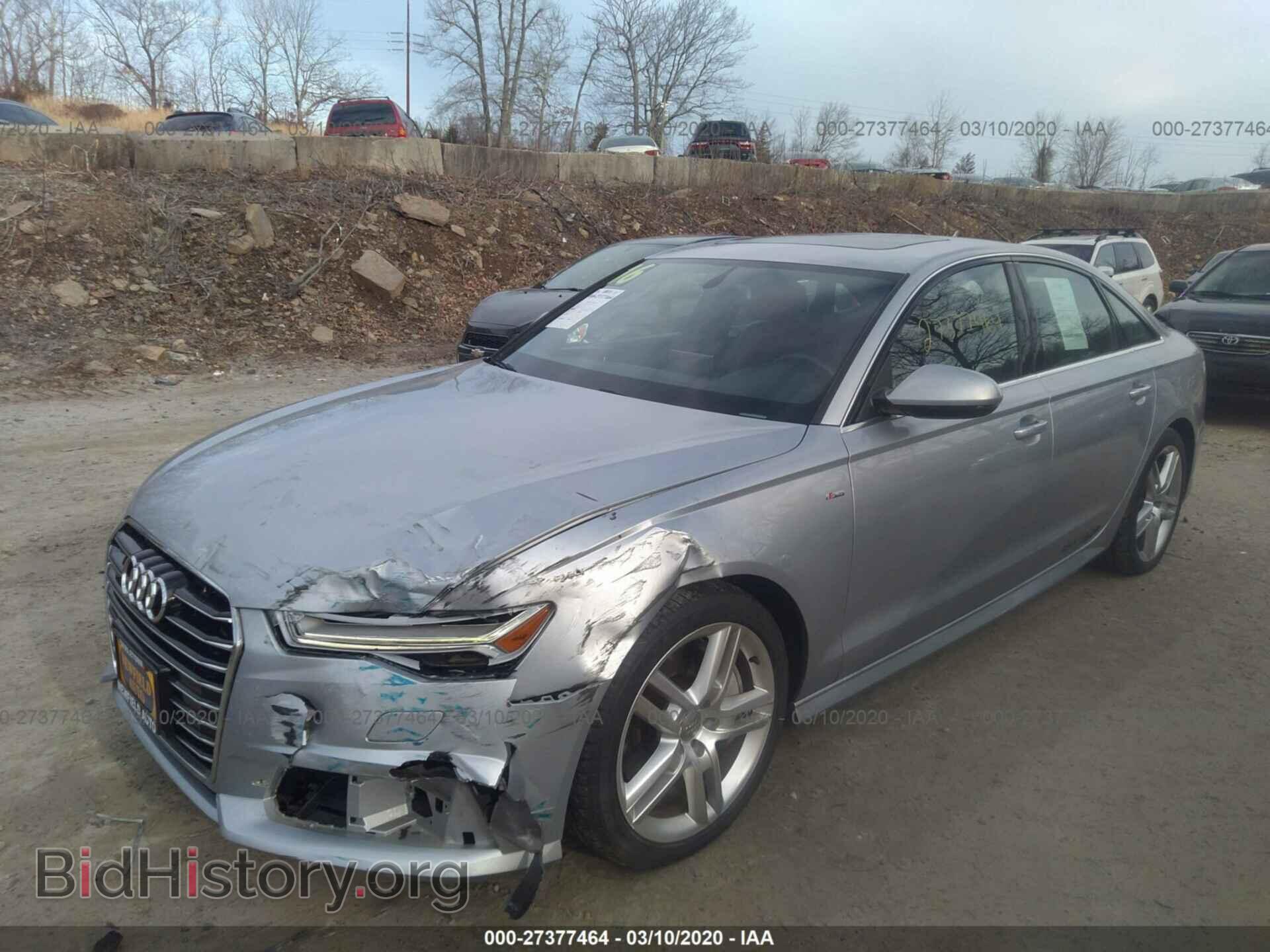 2016 AUDI A6 - VIN: WAUGFAFCXGN063766 - Photo 2