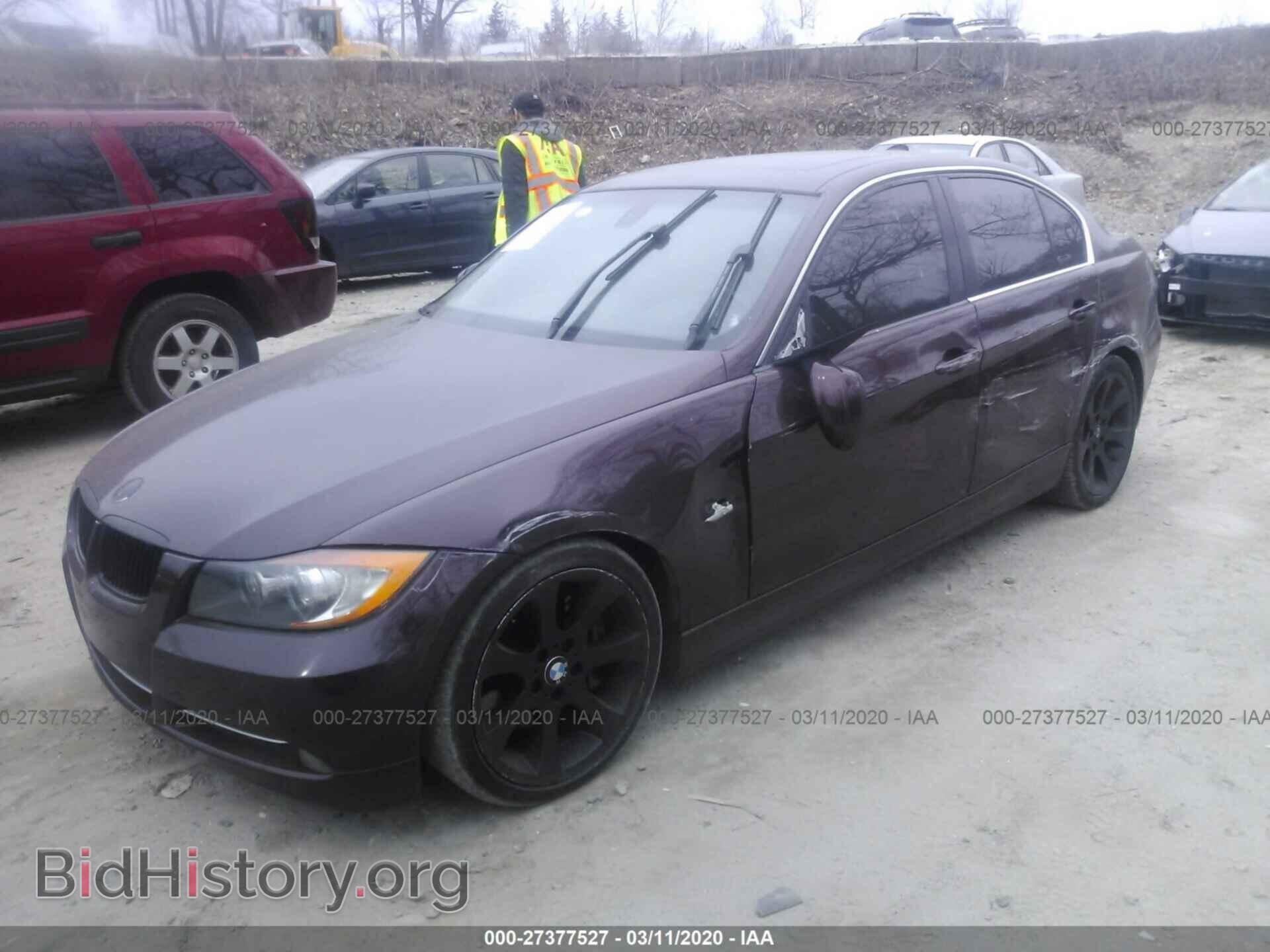 2008 BMW 335 - VIN: WBAVB73568KY62717 - Фото 2