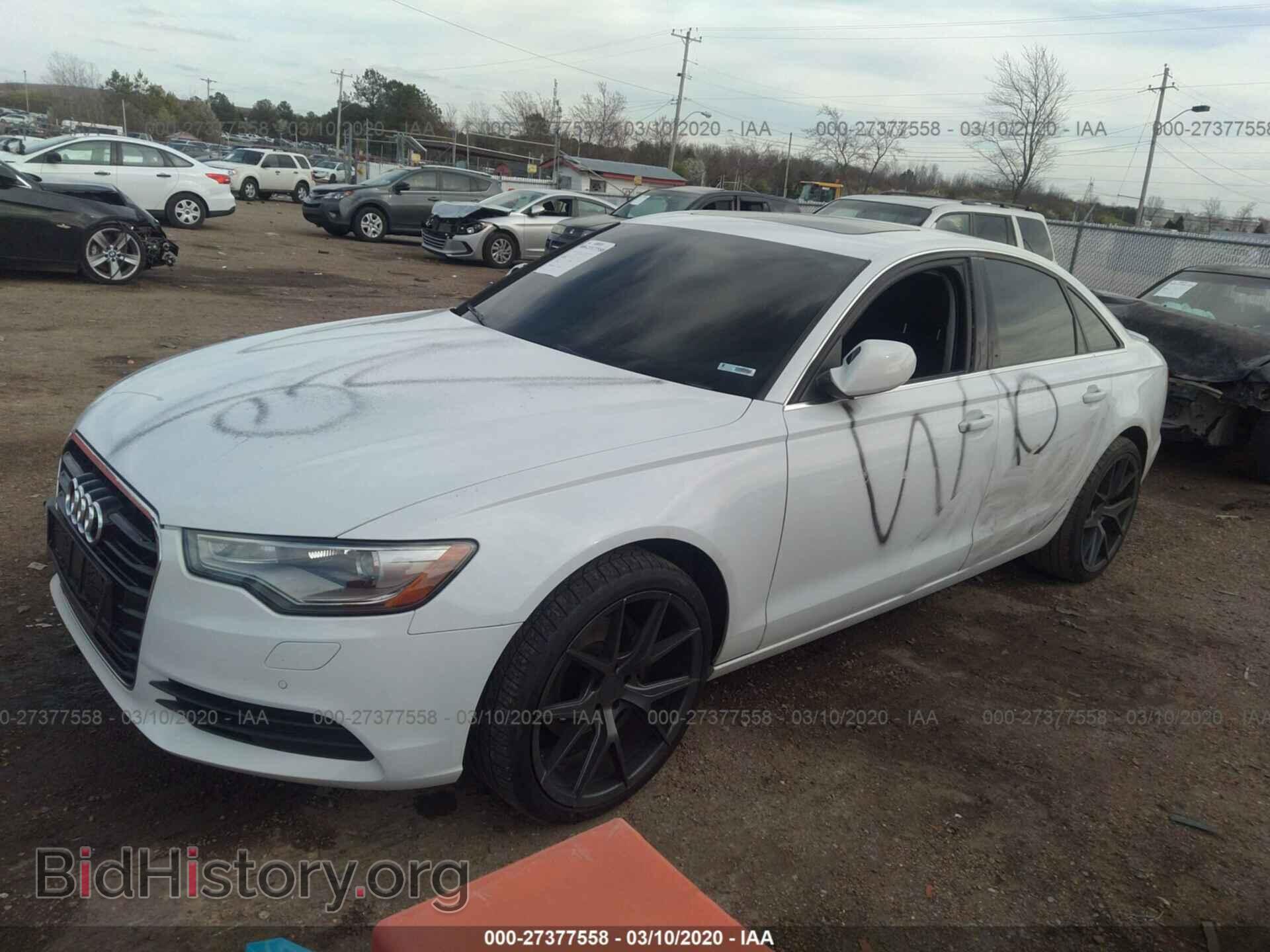 2012 AUDI A6 - VIN: WAUDFAFC0CN105732 - Фото 2