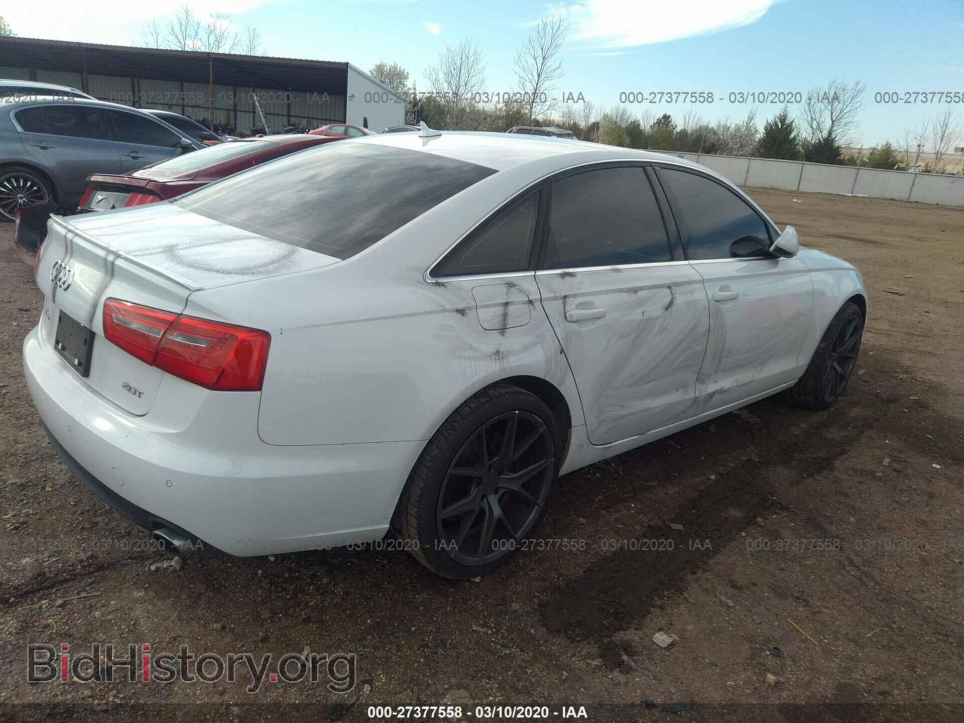 2012 AUDI A6 - VIN: WAUDFAFC0CN105732 - Фото 4
