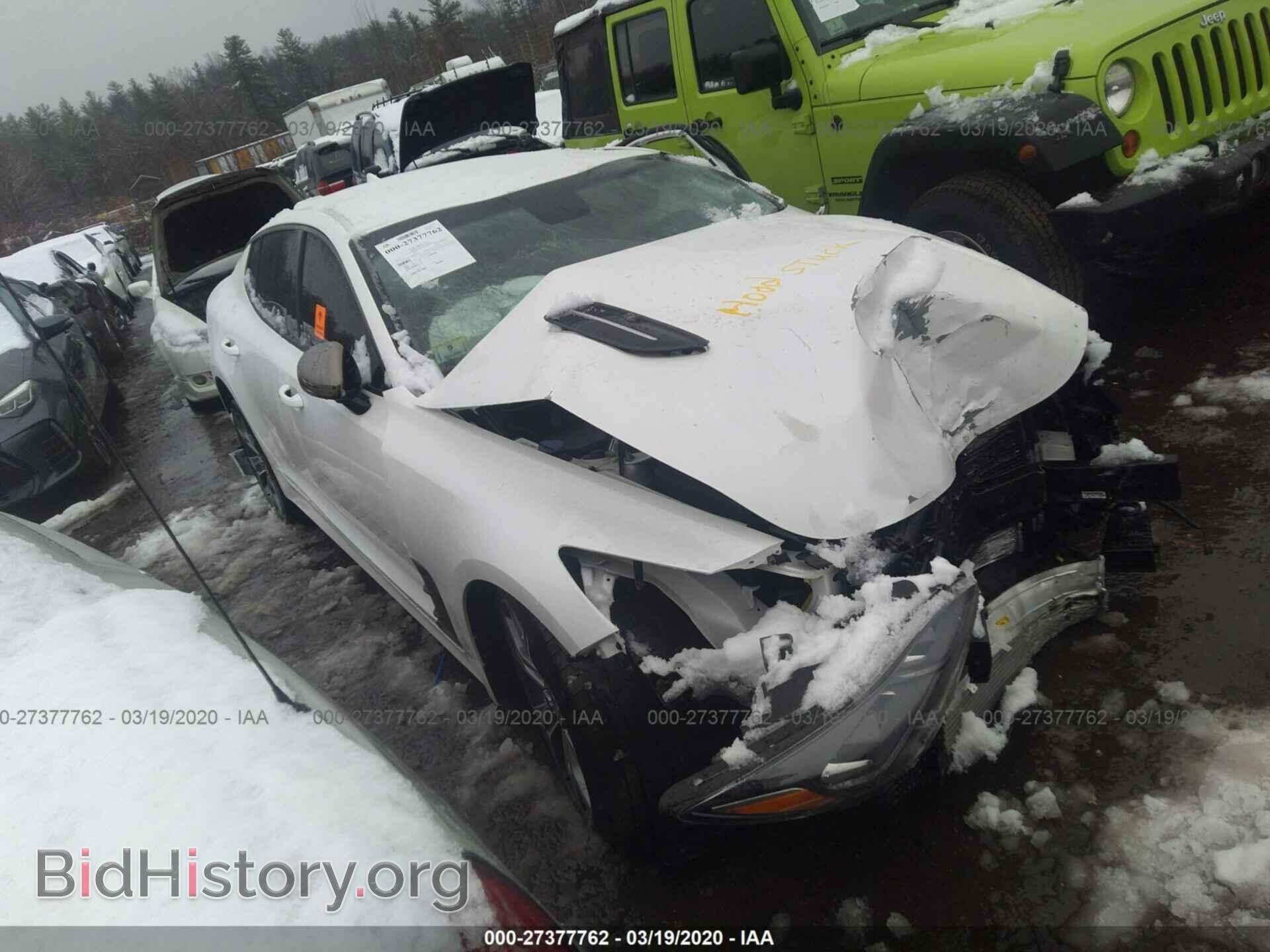 Photo KNAE35LC2K6064974 - KIA STINGER 2019