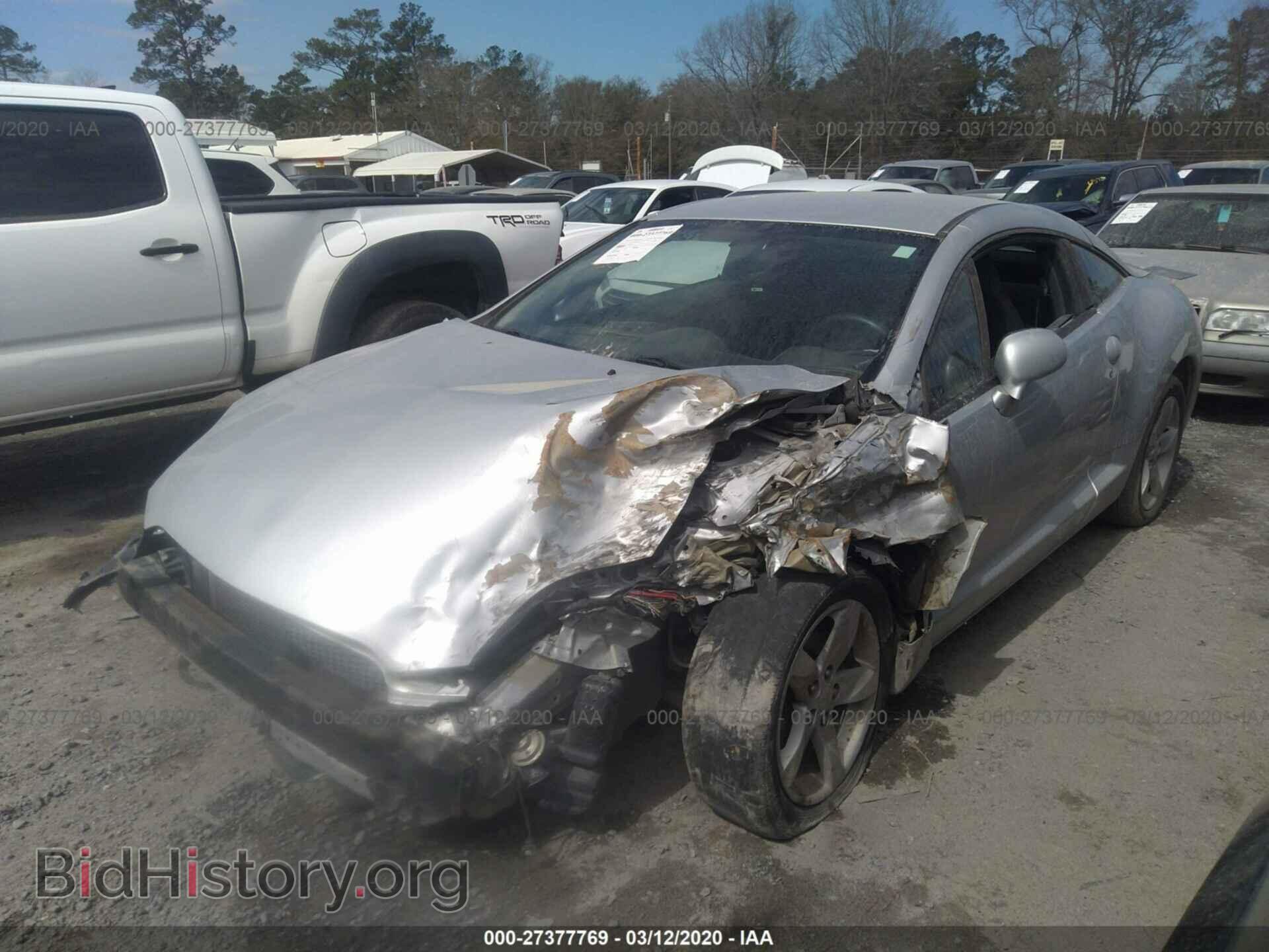 2008 MITSUBISHI ECLIPSE - VIN: 4A3AK24F28E001090 - Фото 2
