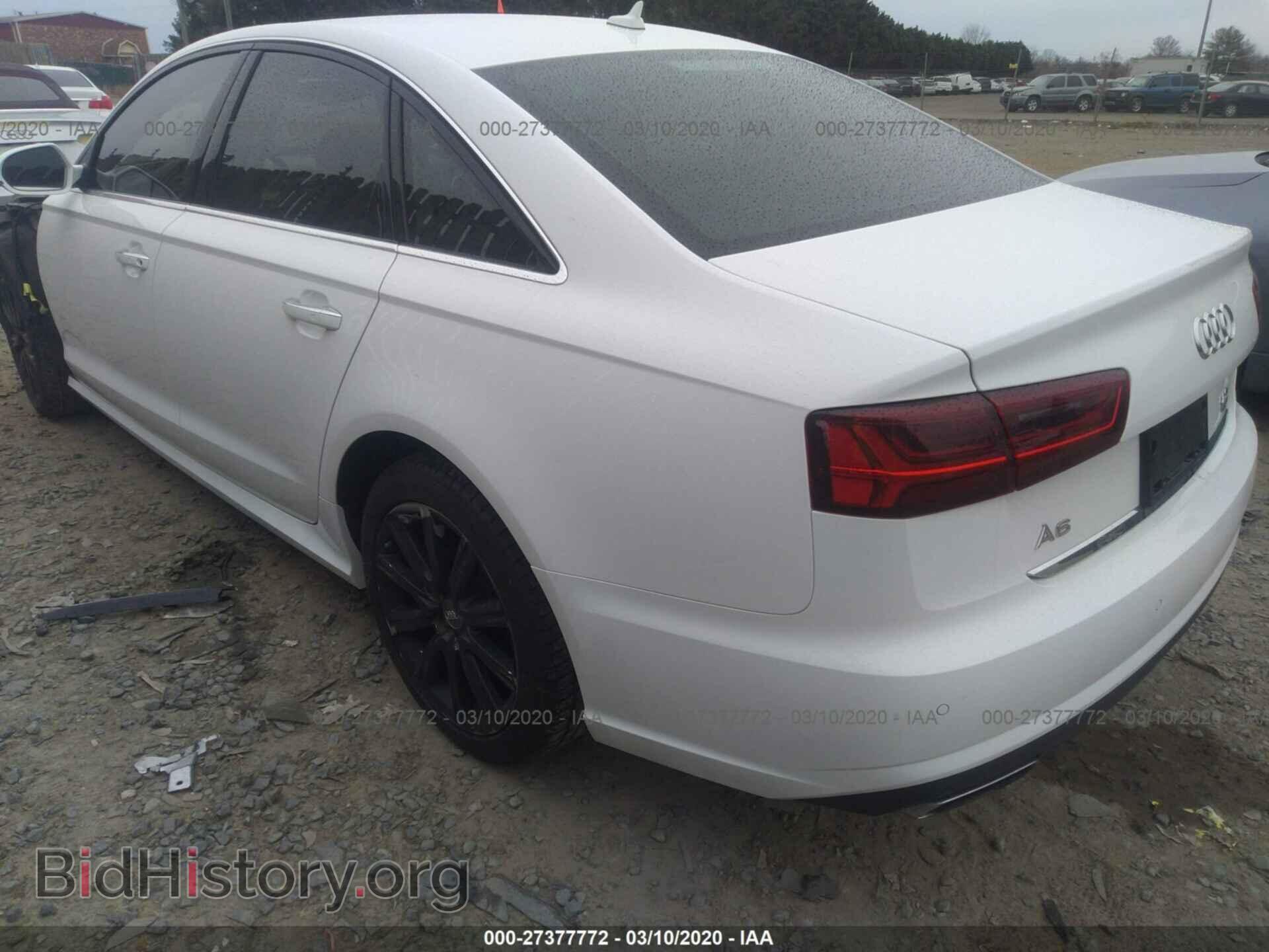 2016 AUDI A6 - VIN: WAUGFAFC3GN008270 - Фото 3