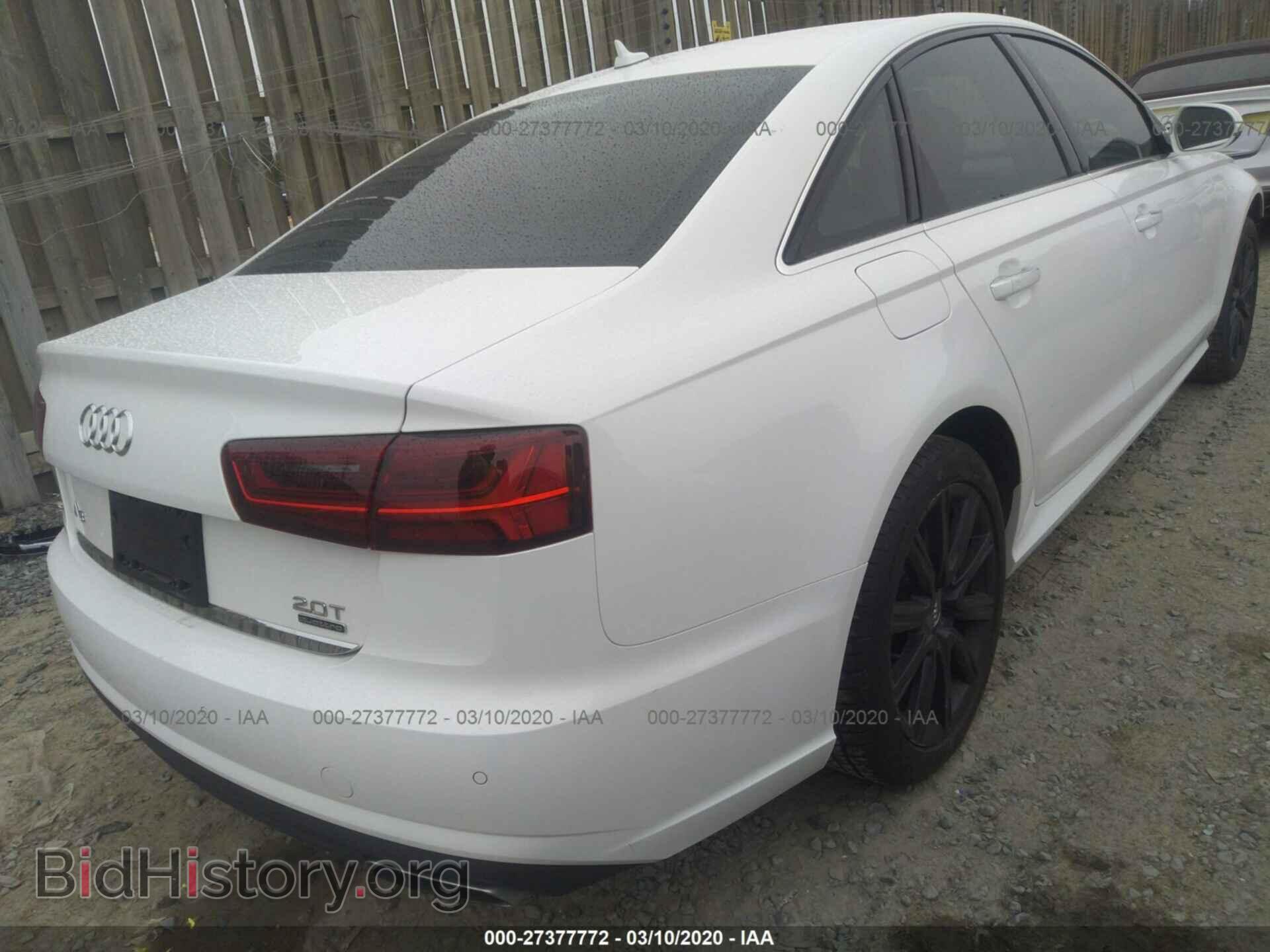 2016 AUDI A6 - VIN: WAUGFAFC3GN008270 - Фото 4