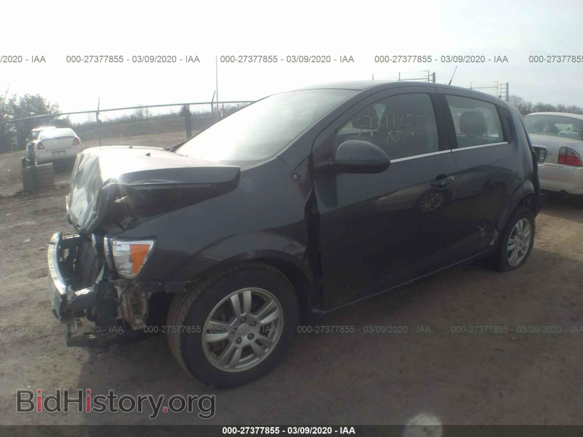 2012 CHEVROLET SONIC - VIN: 1G1JD6SH7C4164673 - Фото 2