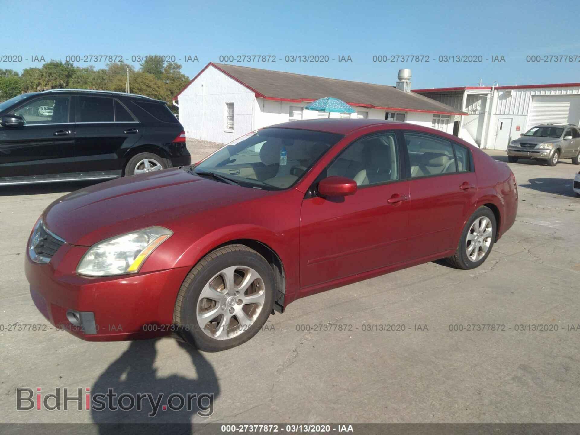 2007 Nissan Maxima - VIN: 1N4BA41E27C801907 - Фото 2