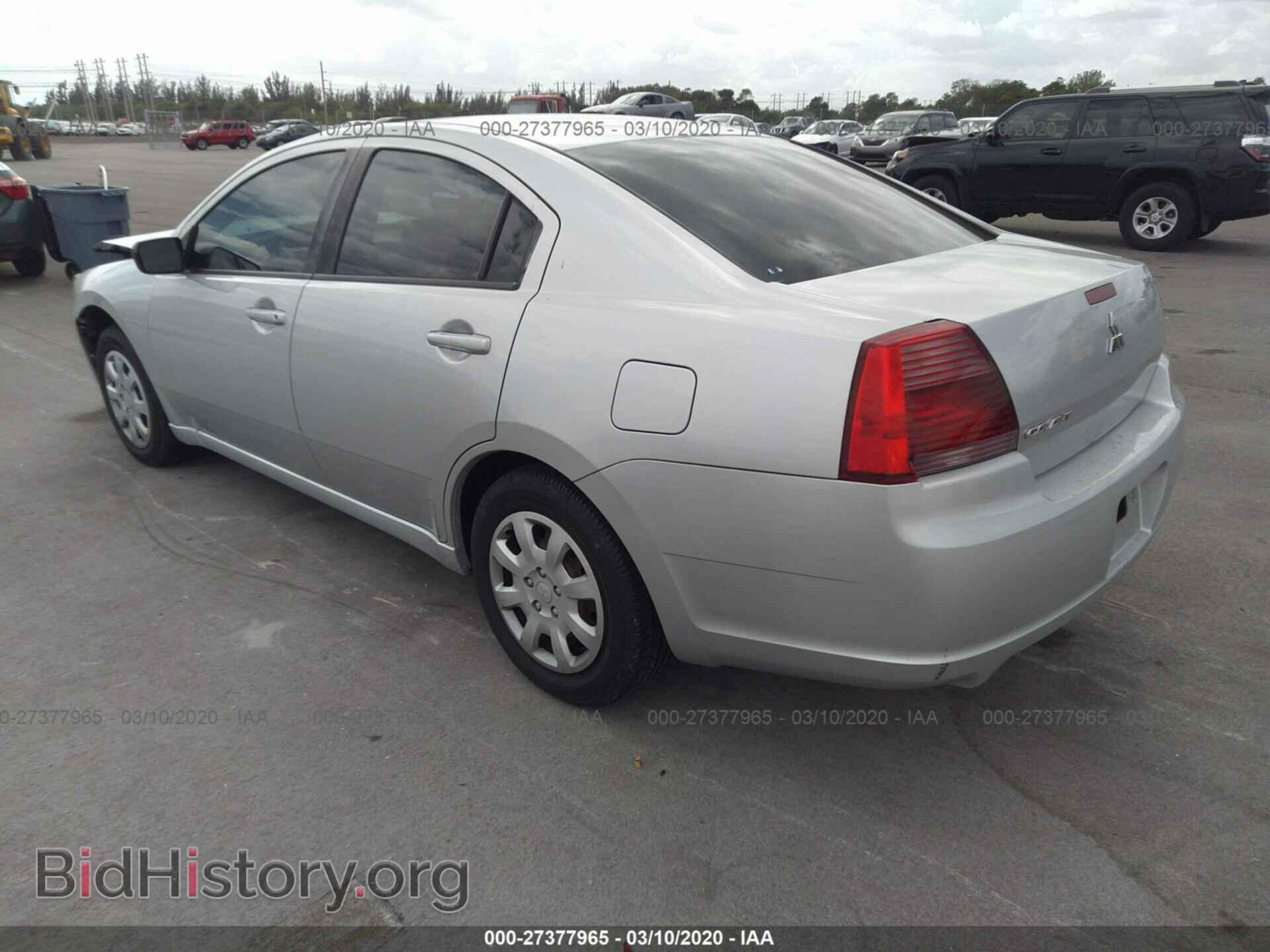 2007 Mitsubishi Galant - VIN: 4A3AB36F87E027808 - Фото 3