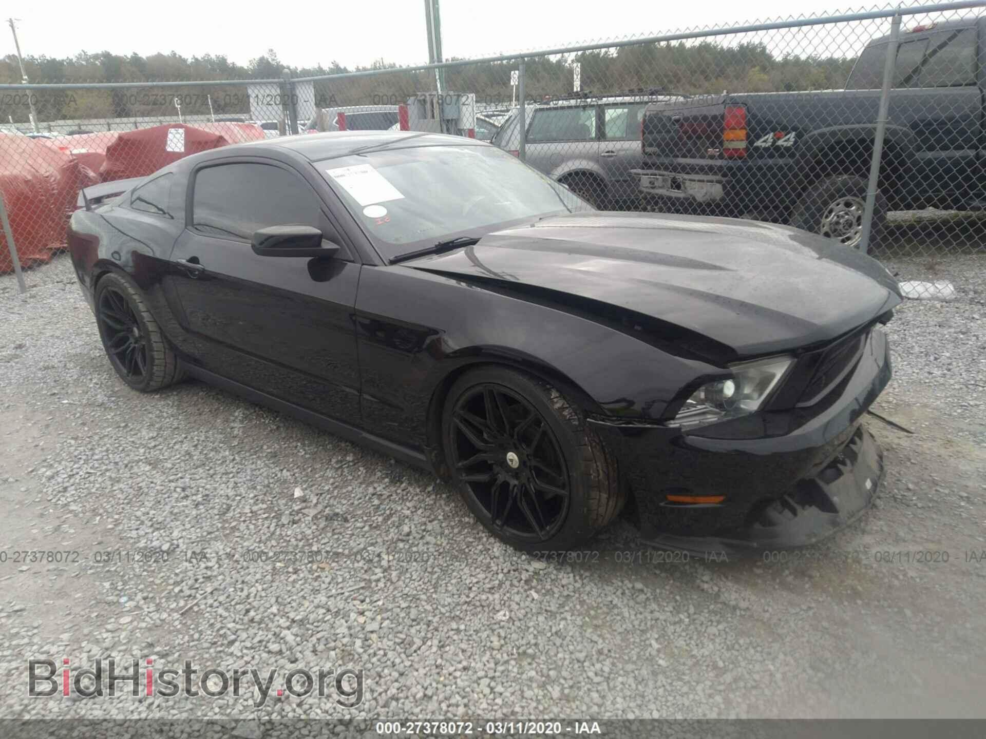 Фотография 1ZVBP8CF1C5246496 - FORD MUSTANG 2012