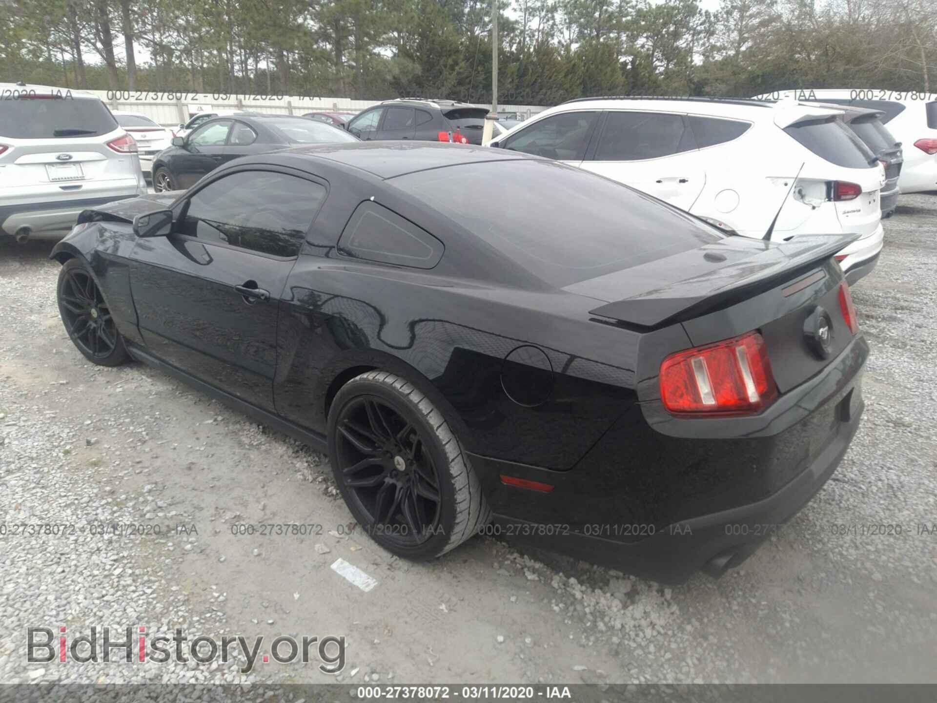 2012 FORD MUSTANG - VIN: 1ZVBP8CF1C5246496 - Фото 3