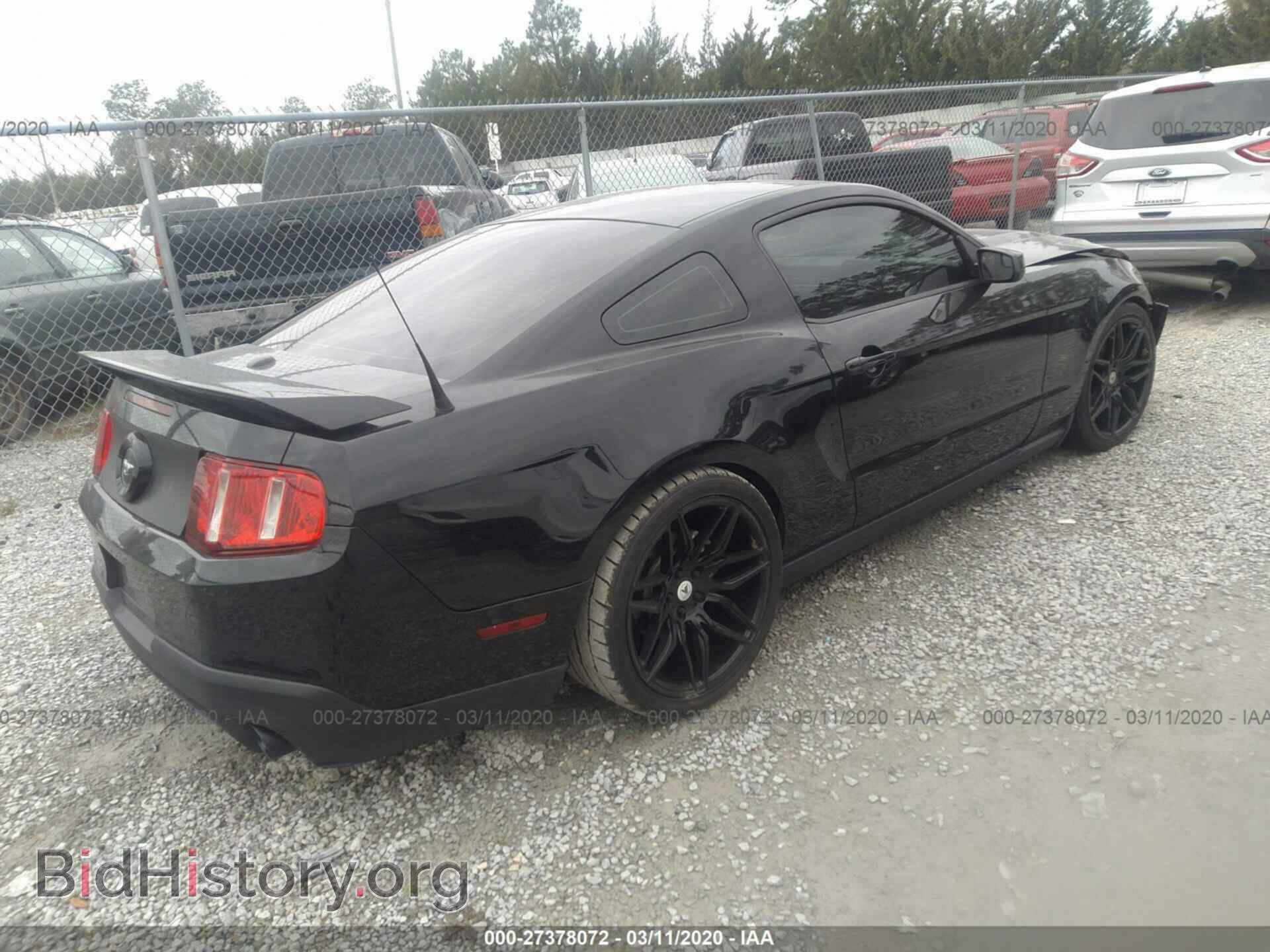 2012 FORD MUSTANG - VIN: 1ZVBP8CF1C5246496 - Фото 4
