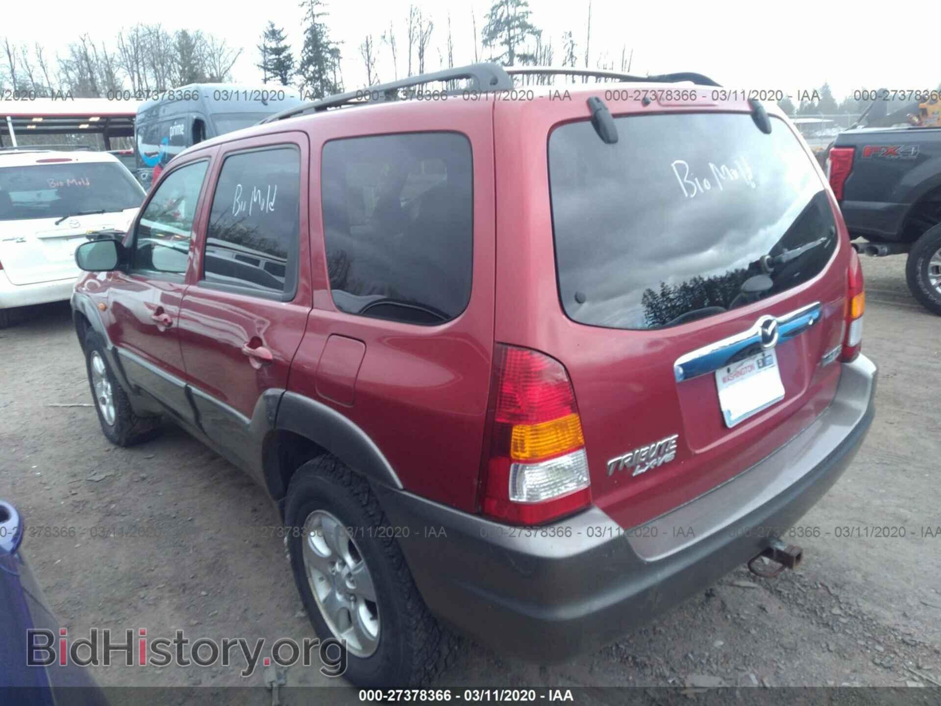 2001 MAZDA TRIBUTE - VIN: 4F2YU091X1KM24603 - Фото 3
