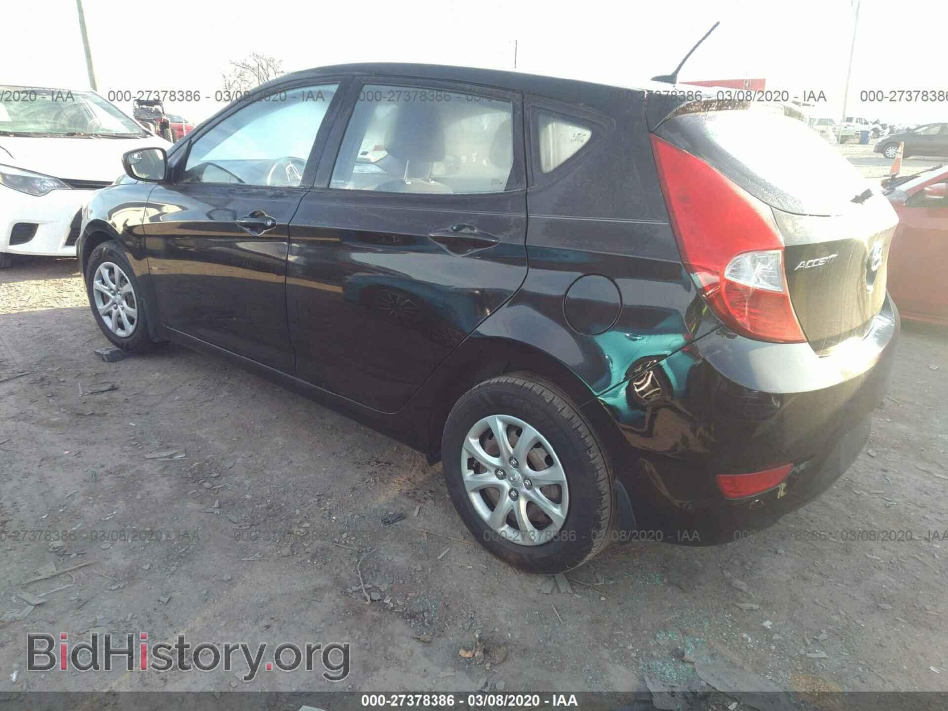 2014 HYUNDAI ACCENT - VIN: KMHCT5AE1EU189040 - Фото 3