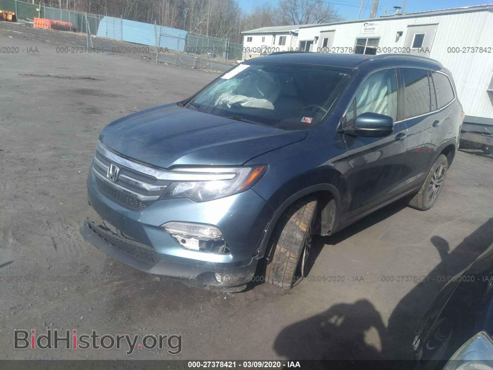 2016 HONDA PILOT - VIN: 5FNYF6H83GB022357 - Фото 2