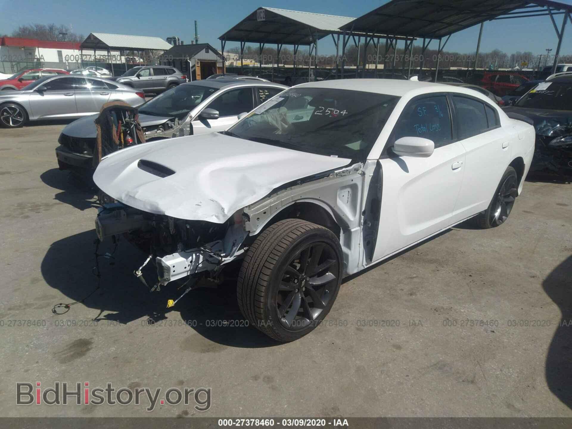 2019 DODGE CHARGER - VIN: 2C3CDXGJ5KH742504 - Фото 2
